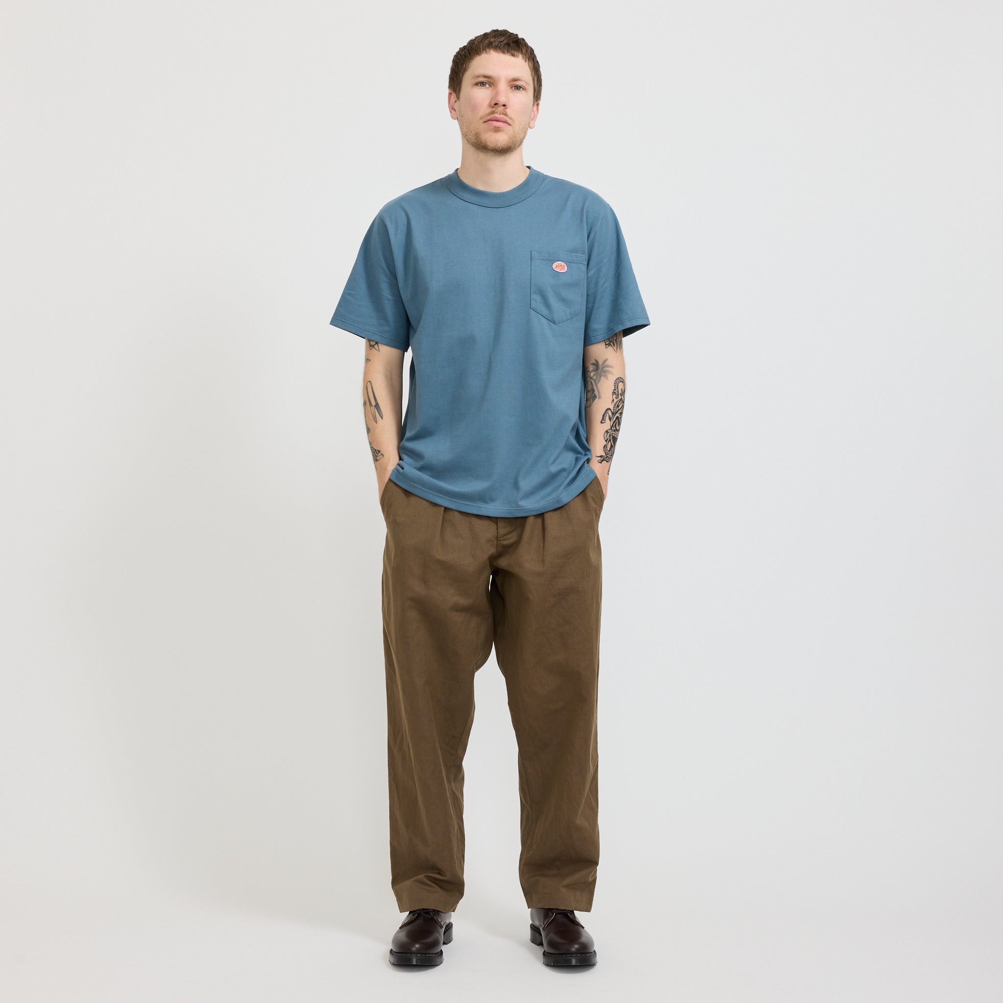 Armor Lux | Heritage Pocket T-Shirt Bluefin | Maplestore