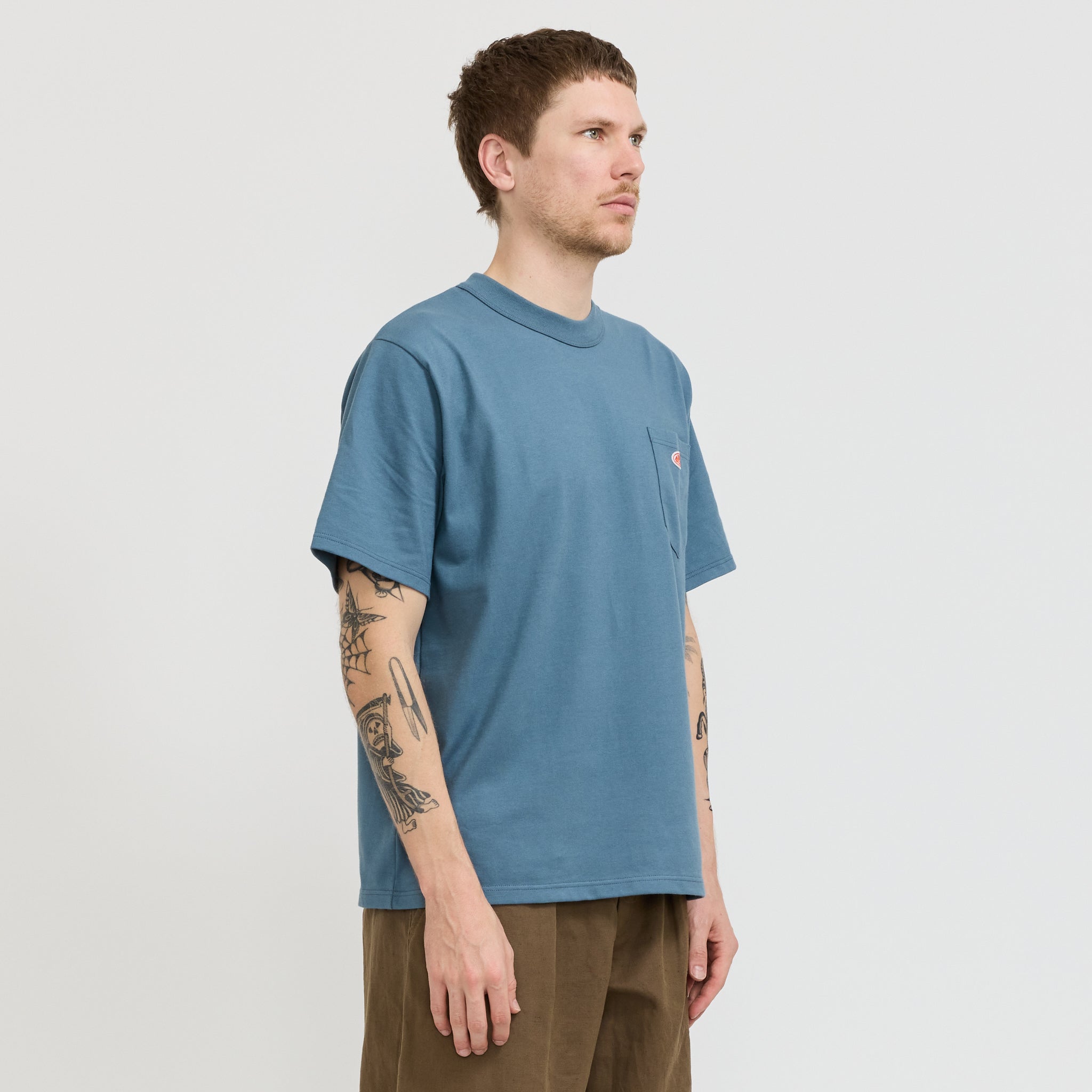 Armor Lux | Heritage Pocket T-Shirt Bluefin | Maplestore
