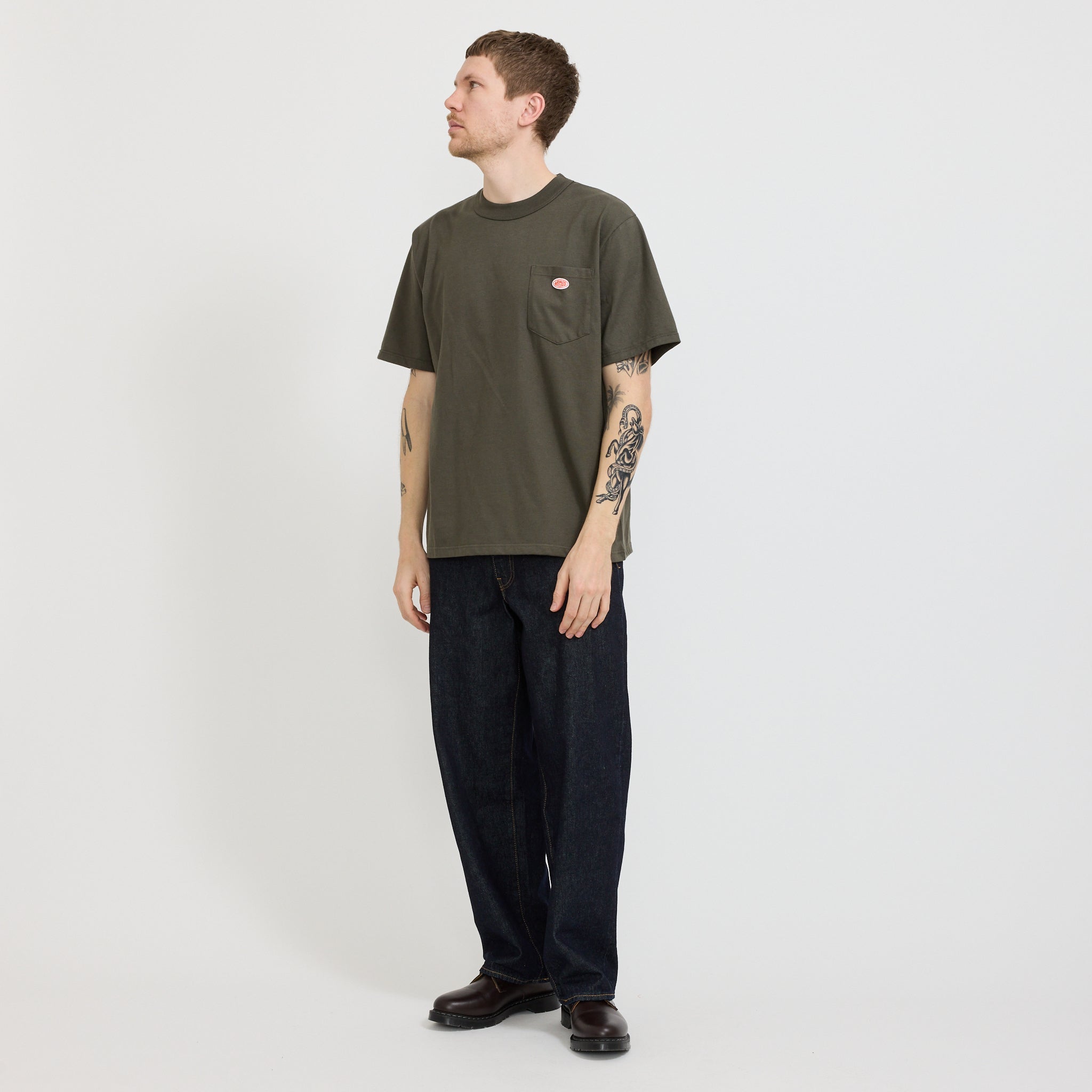 Armor Lux | Heritage Pocket T-Shirt Chimera Grey | Maplestore