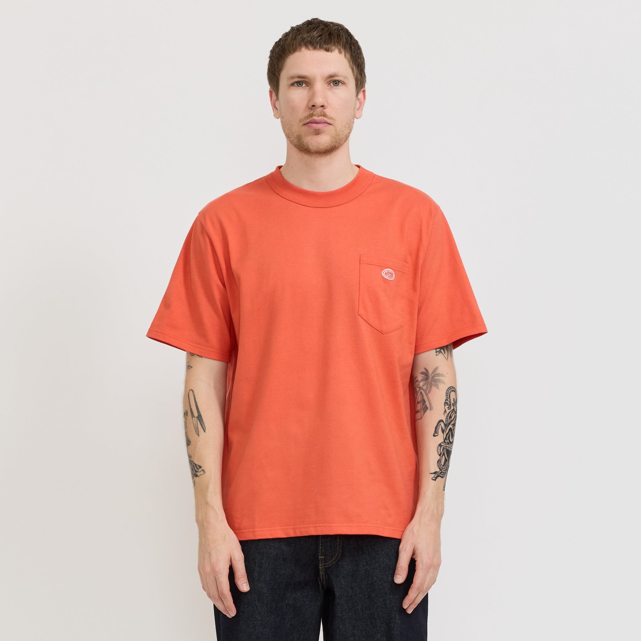 Armor Lux | Heritage Pocket T-Shirt Paprika | Maplestore