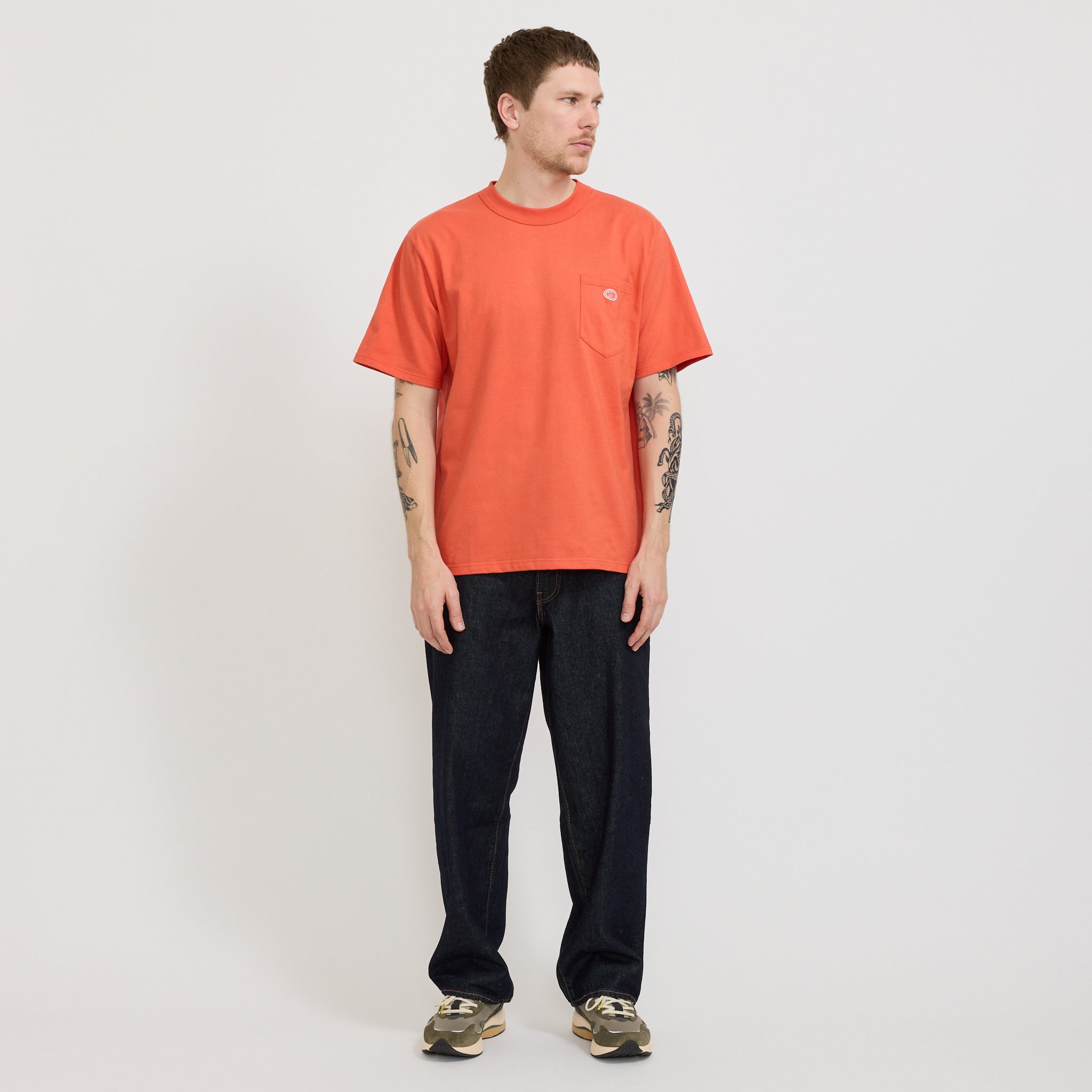 Armor Lux | Heritage Pocket T-Shirt Paprika | Maplestore