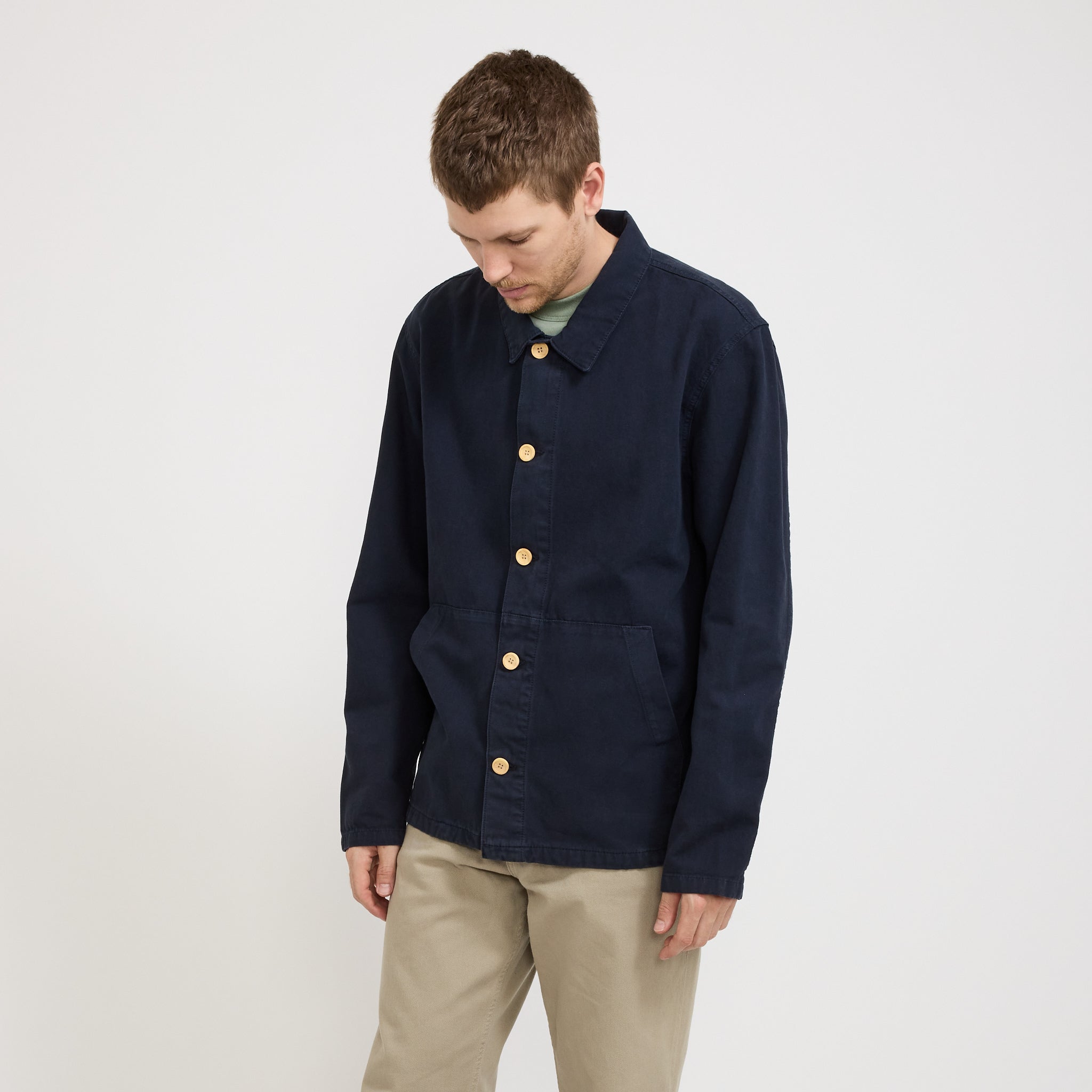 Armor Lux | Fishermans Heritage Jacket Marine Deep | Maplestore