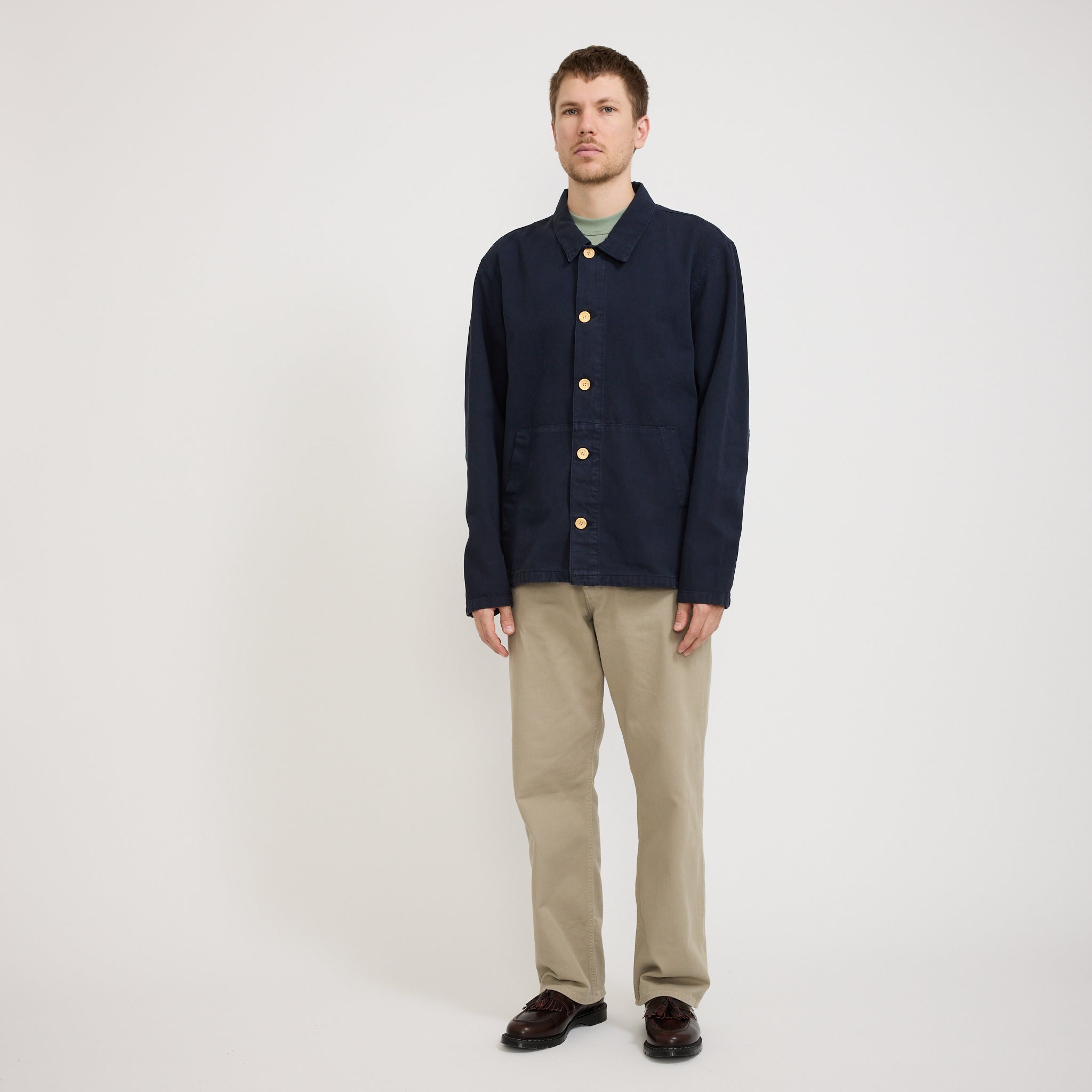 Armor Lux | Fishermans Heritage Jacket Marine Deep | Maplestore