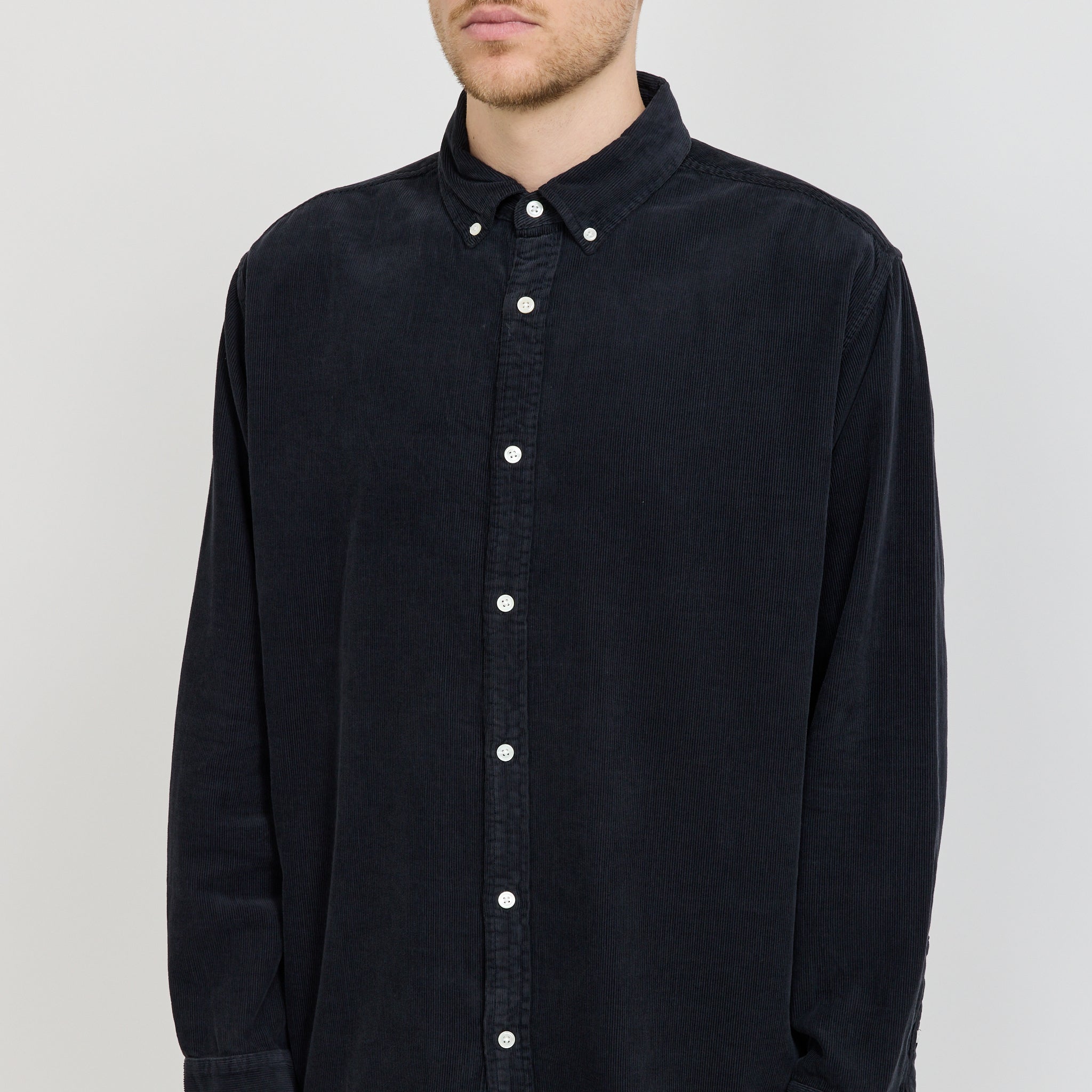 Cord Long Sleeve Shirt True Navy