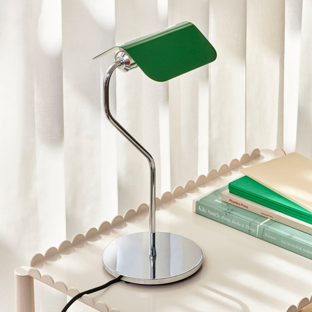 Apex Table Lamp Emerald Green