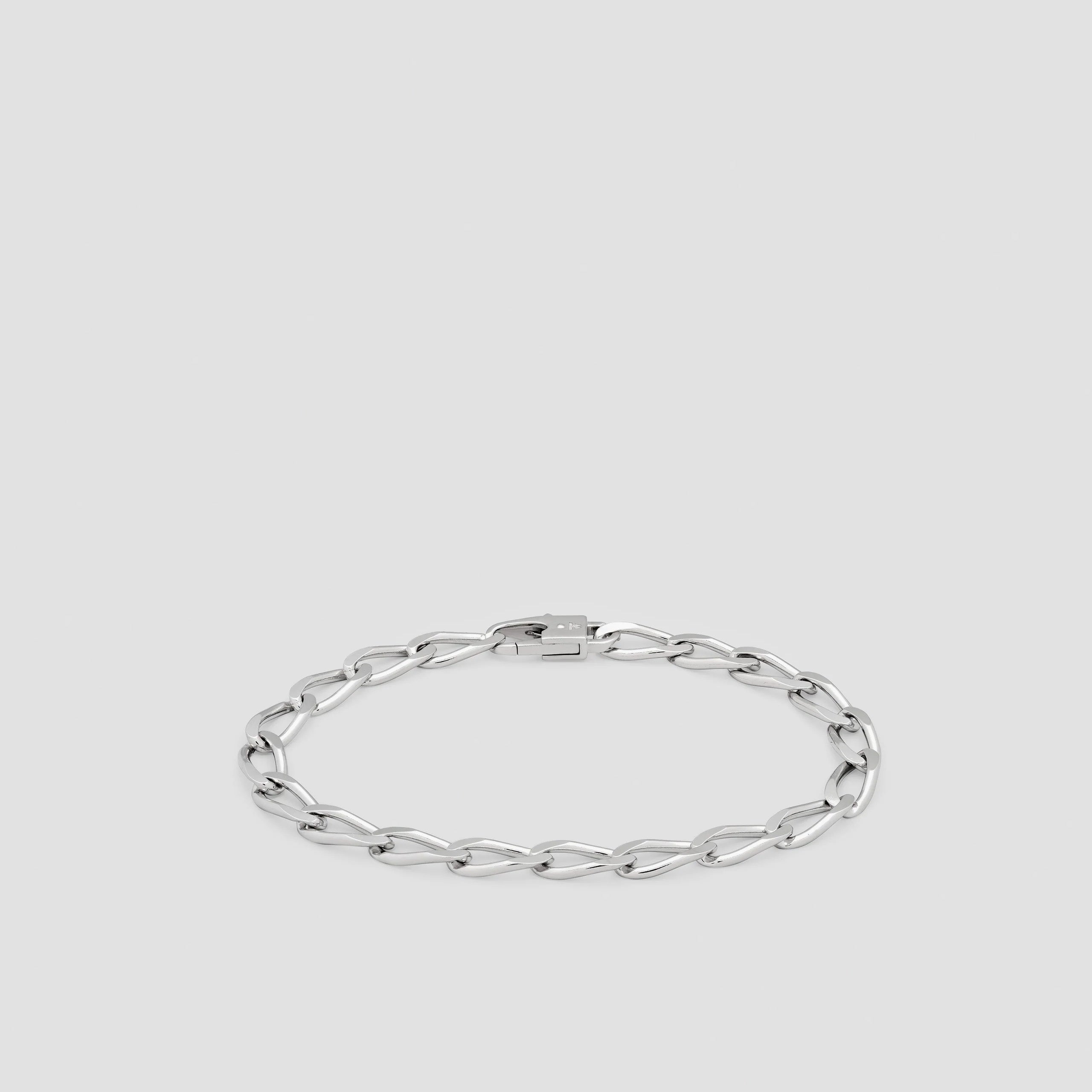 Arlo Bracelet Thick Silver