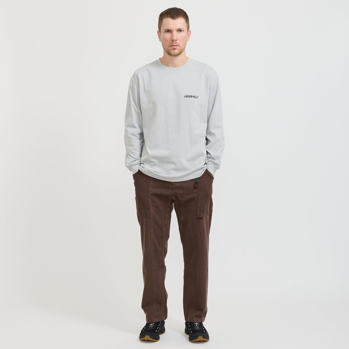 Gramicci | Bass L/S Tee Mist | Maplestore