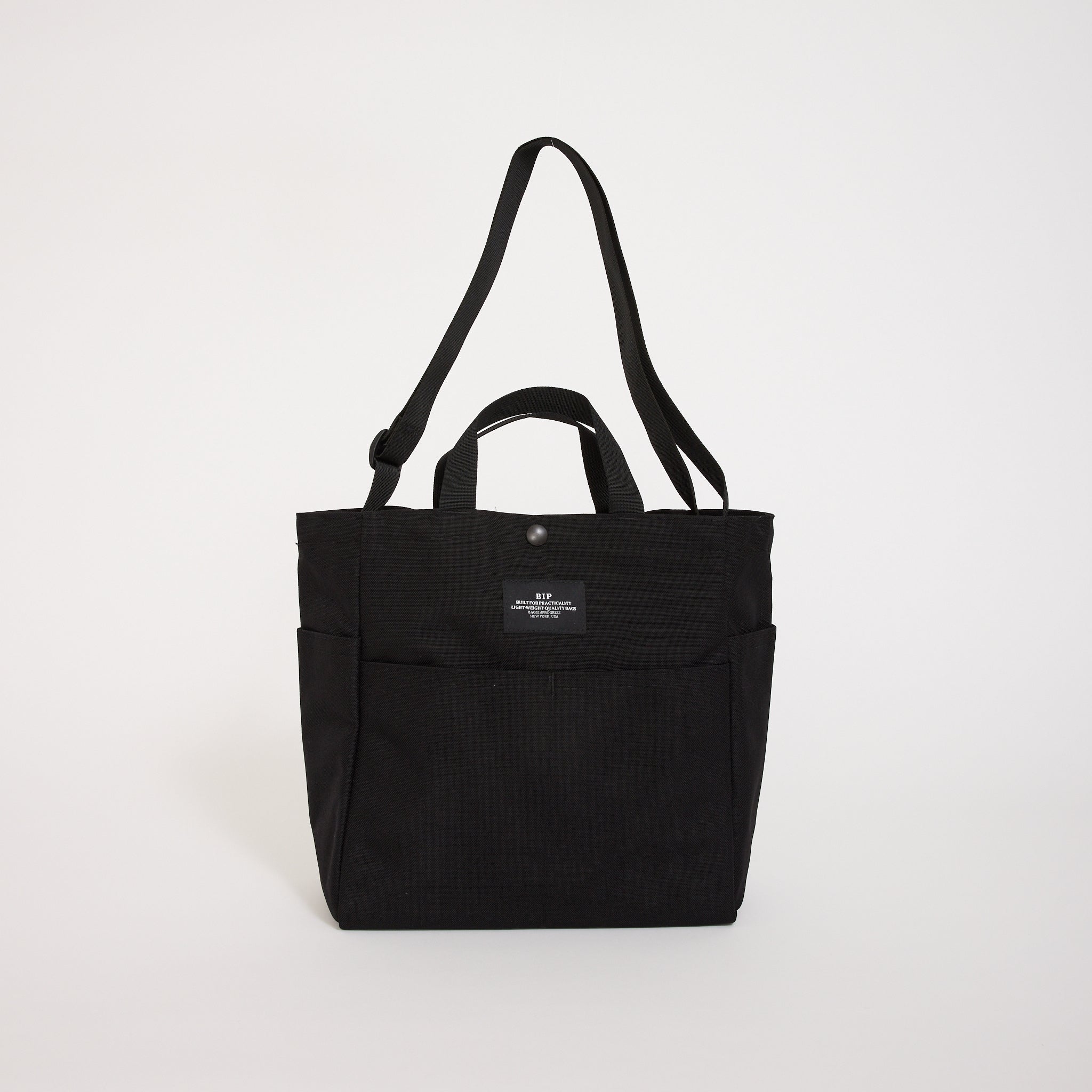Bags In Progress | Multi-Pocket Bag Medium Black | Maplestore
