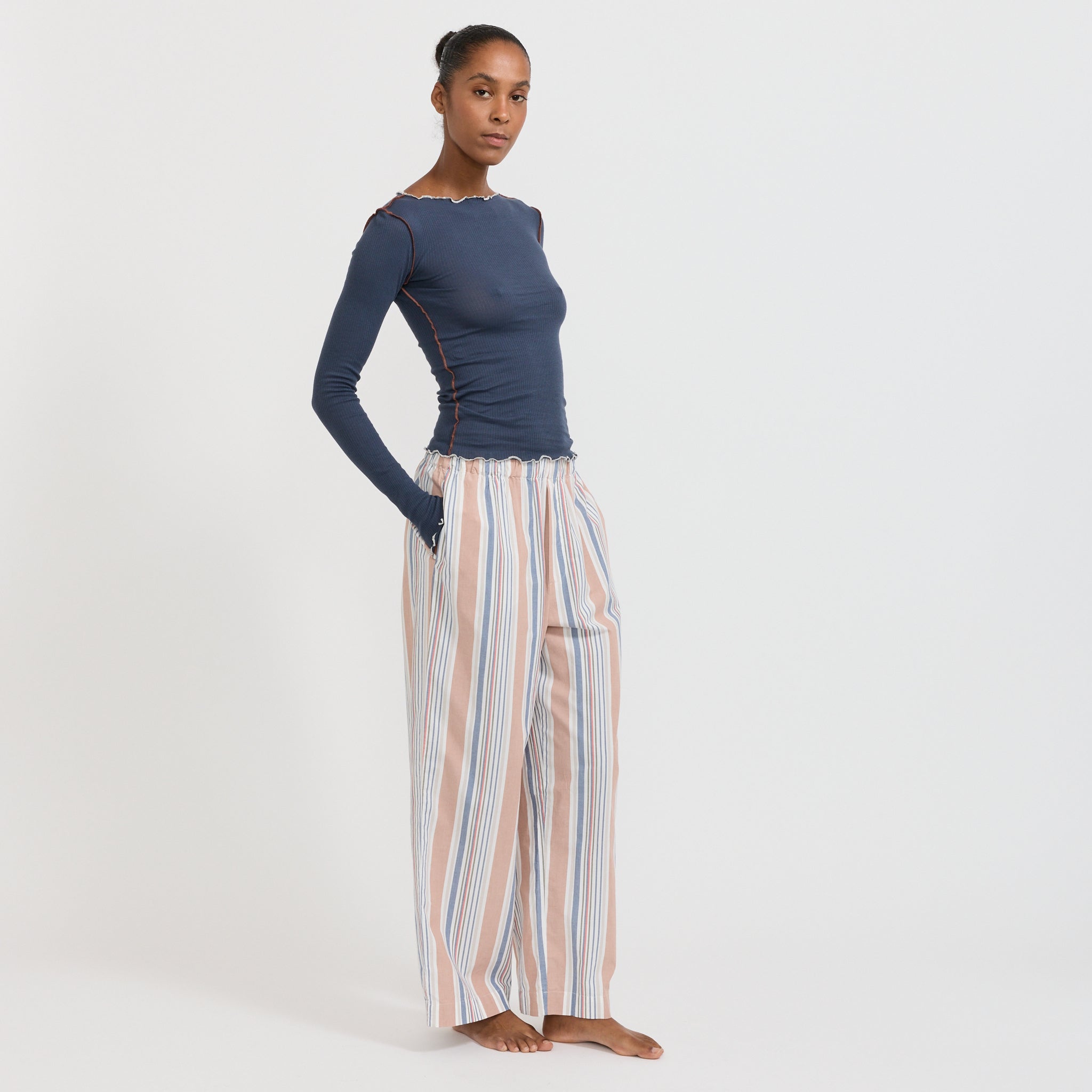 Baserange | Claude Pants Martinique Brick | Maplestore