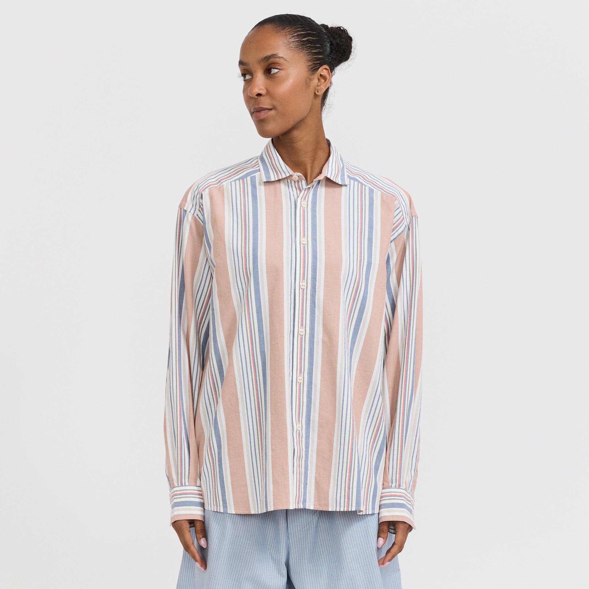 Baserange Claude Shirt Martinique Brick | Maplestore