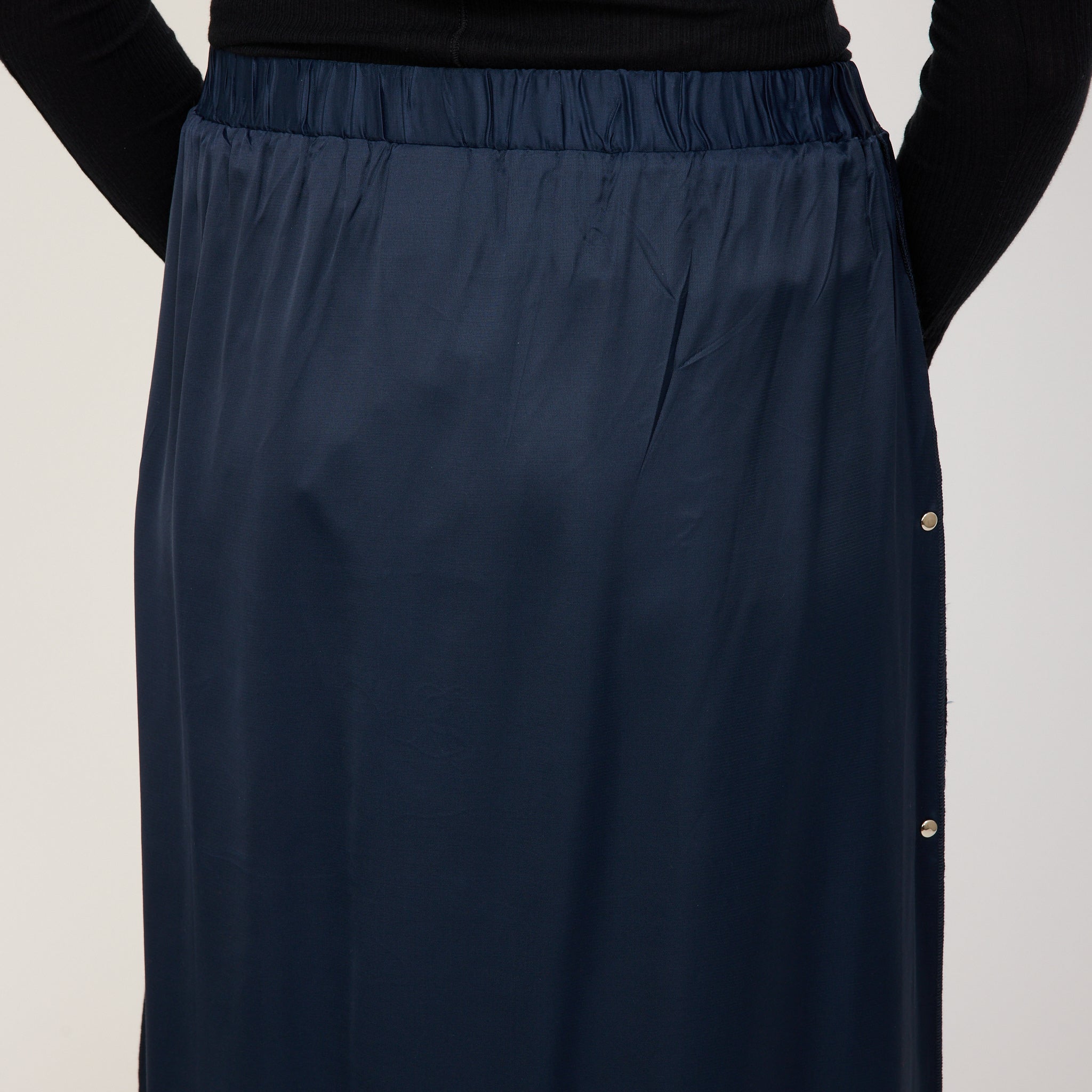 Baserange | Clavo Skirt Blue Black | Maplestore