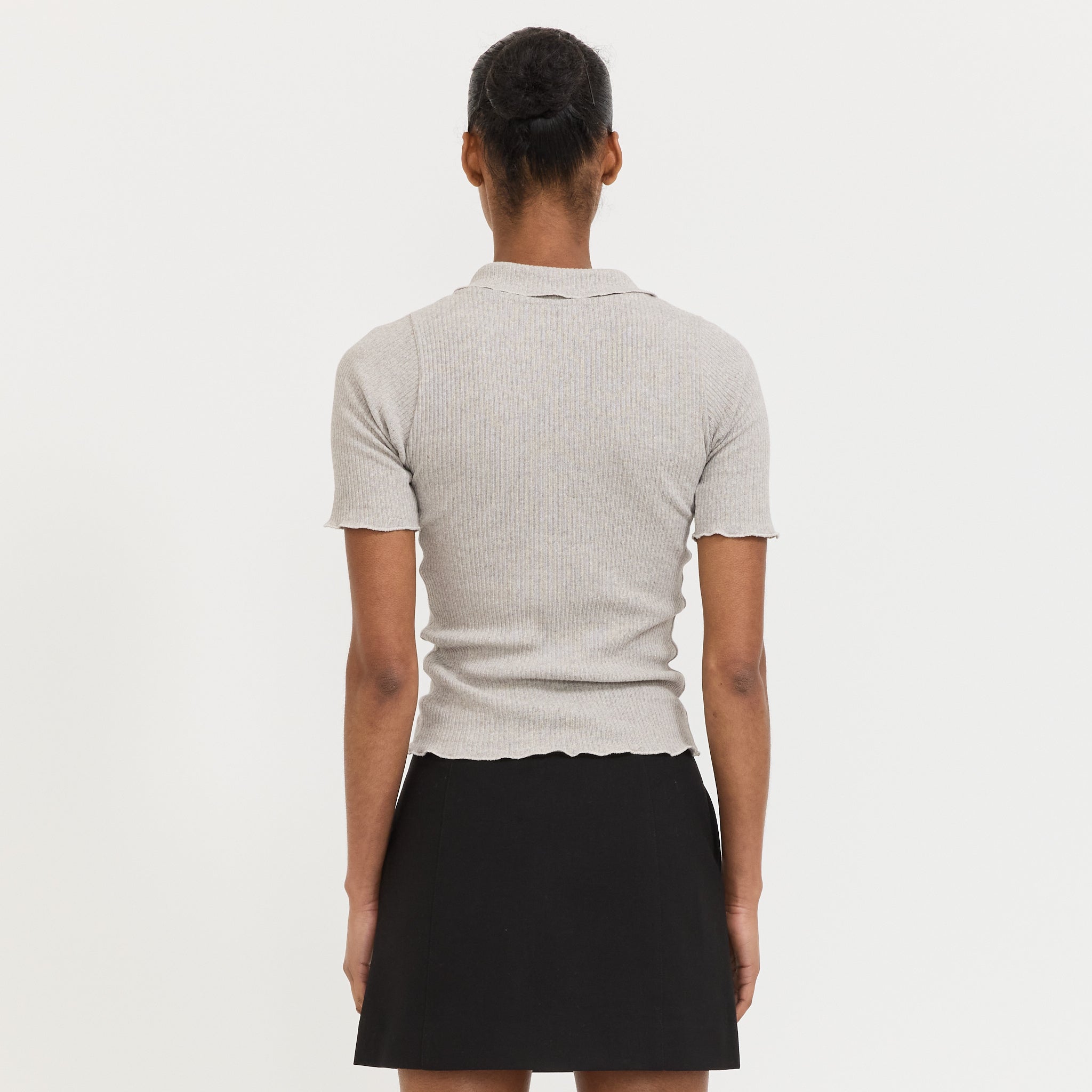Dual Polo Grey Melange