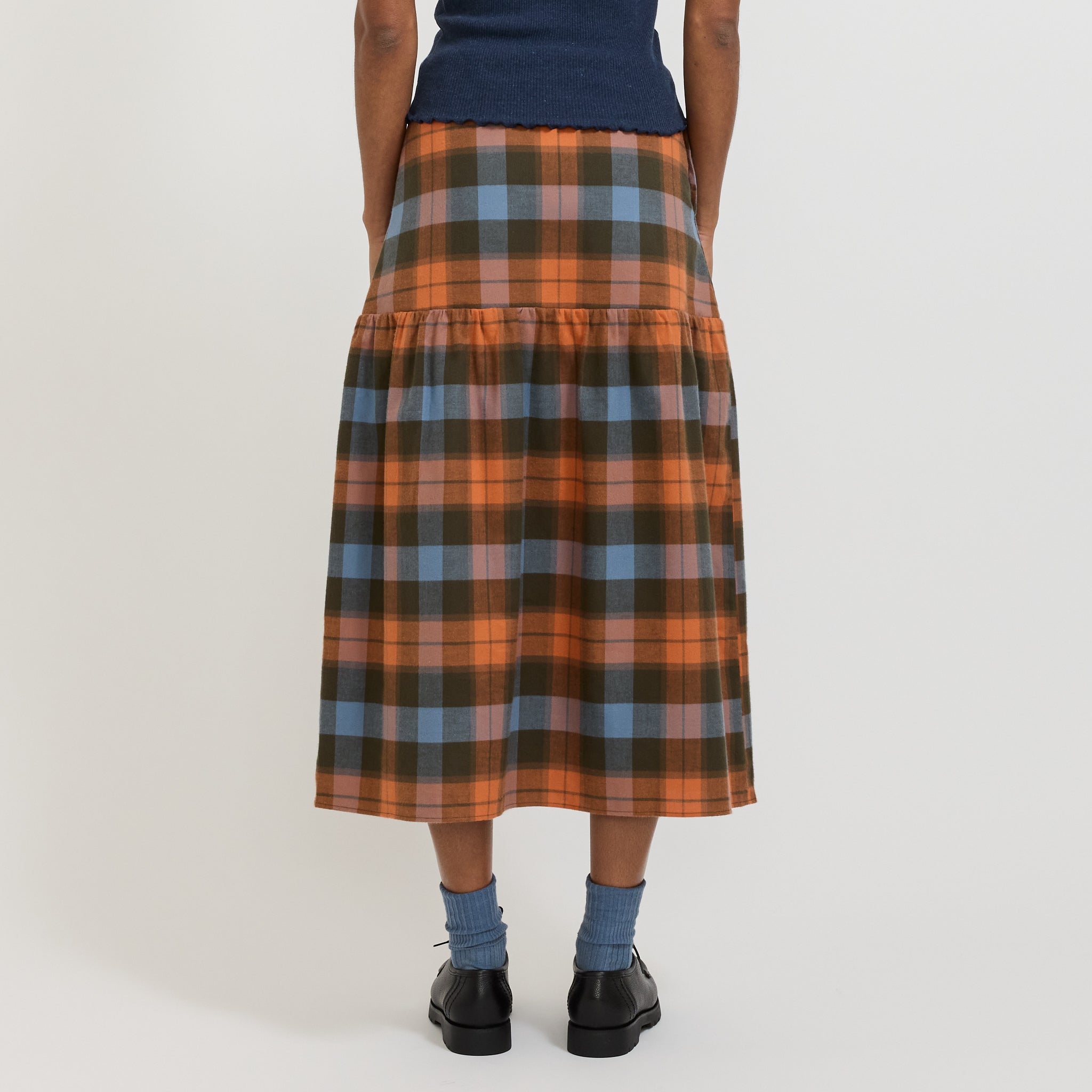 Baserange | Garlin Skirt Frame Plaid | Maplestore