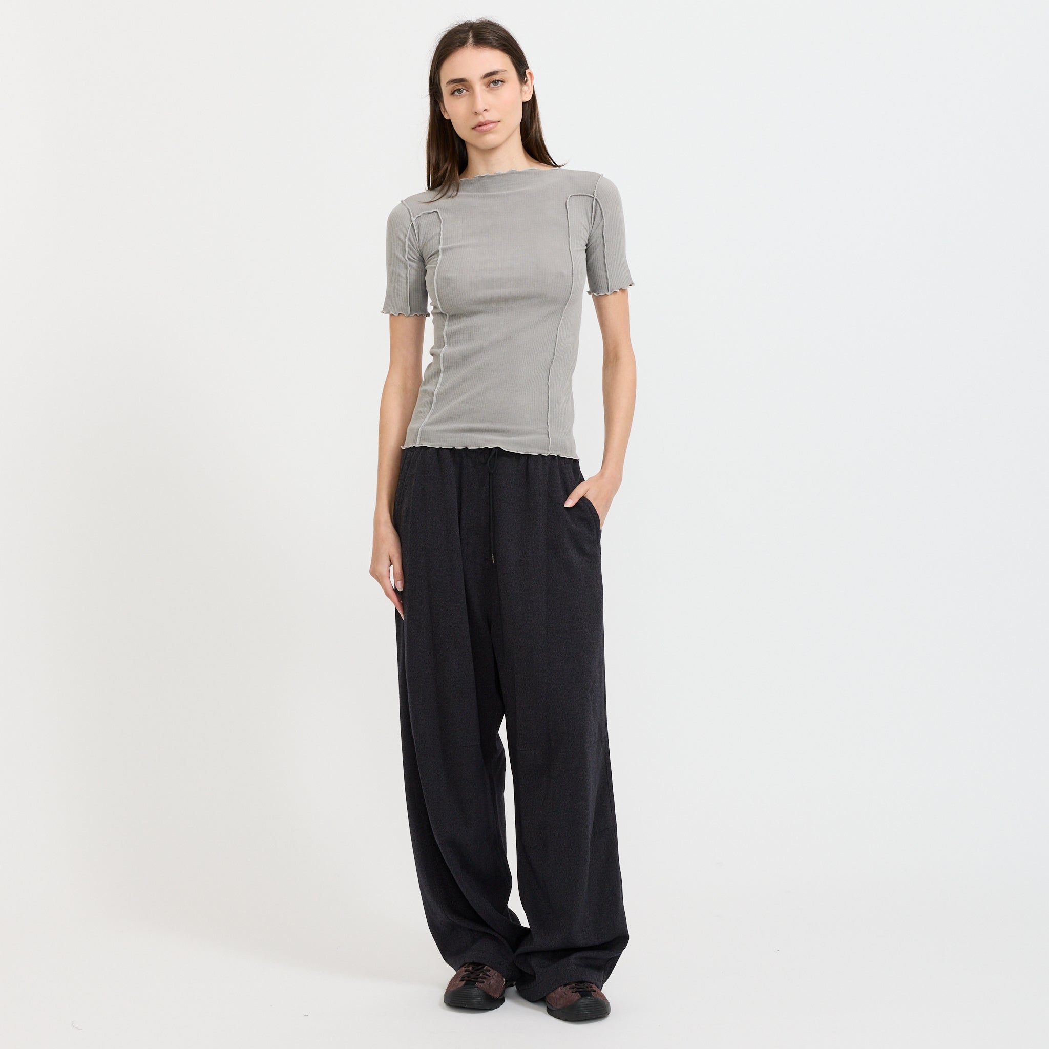 Omato 3/4 Tee Elie Grey