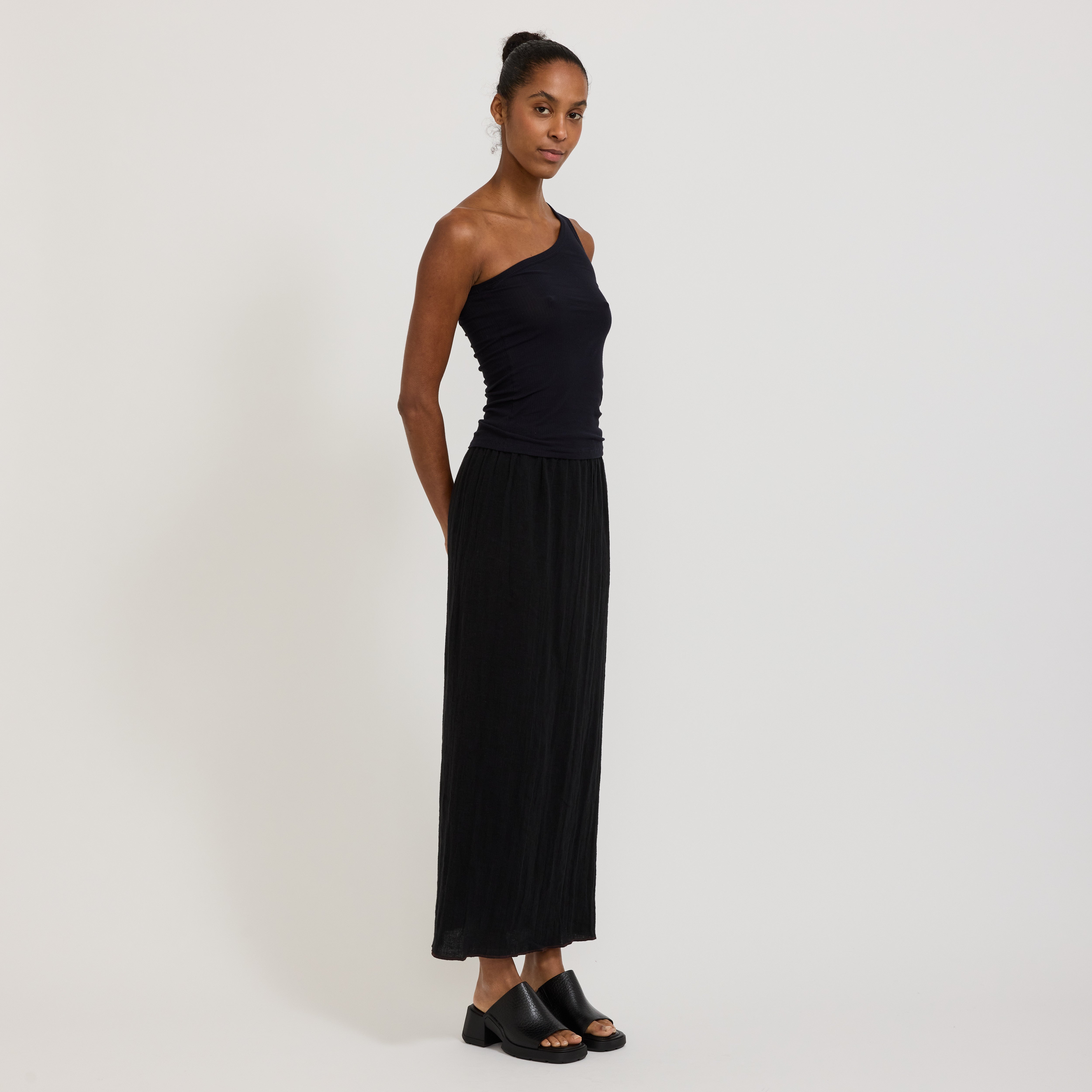 Baserange | Shok Skirt Black/Brown | Maplestore