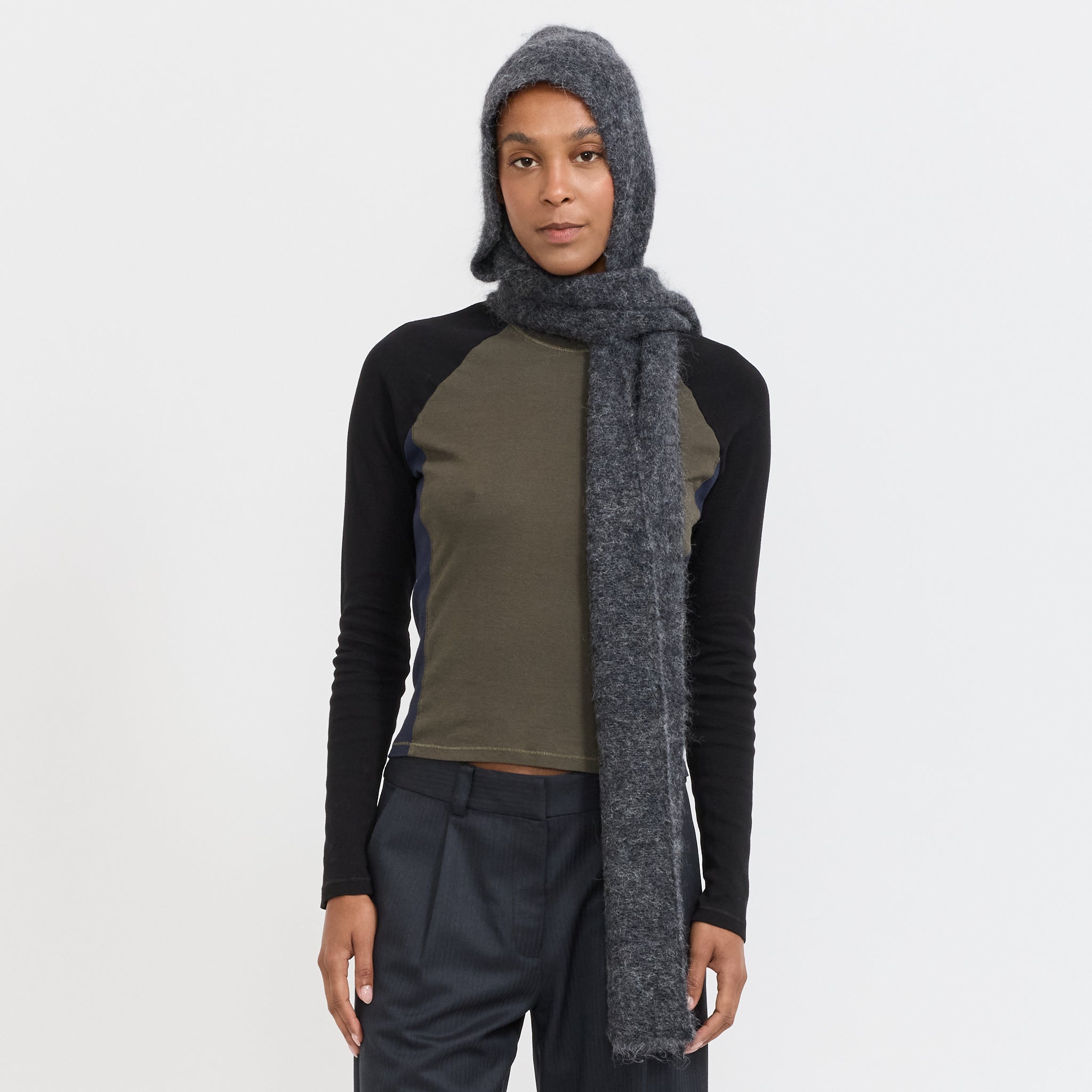 Balaclava Knit Charcoal