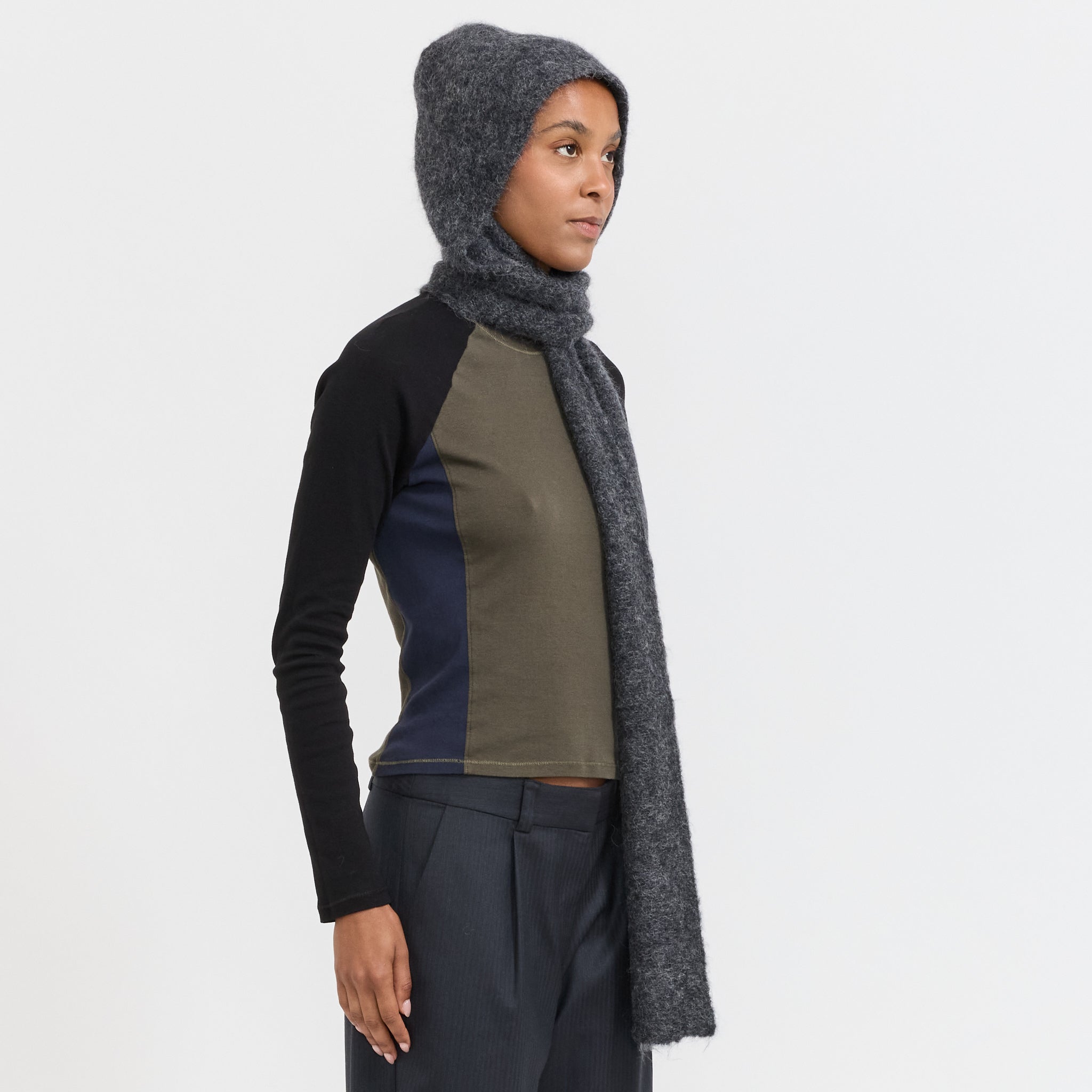 Balaclava Knit Charcoal