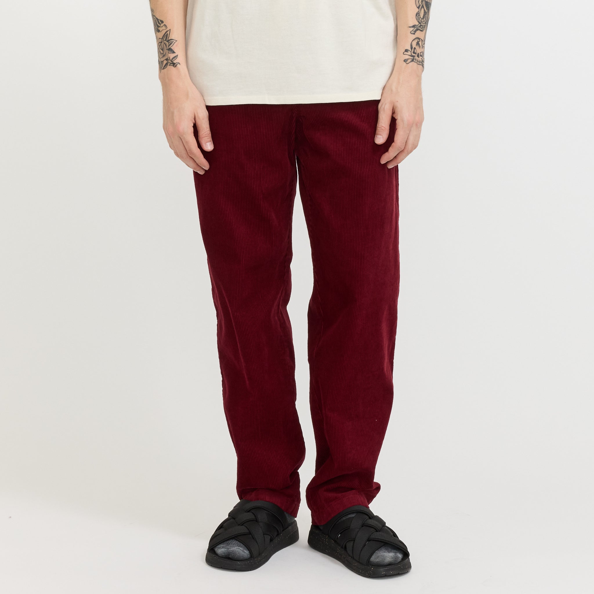 Active Lazy Pants Burgundy