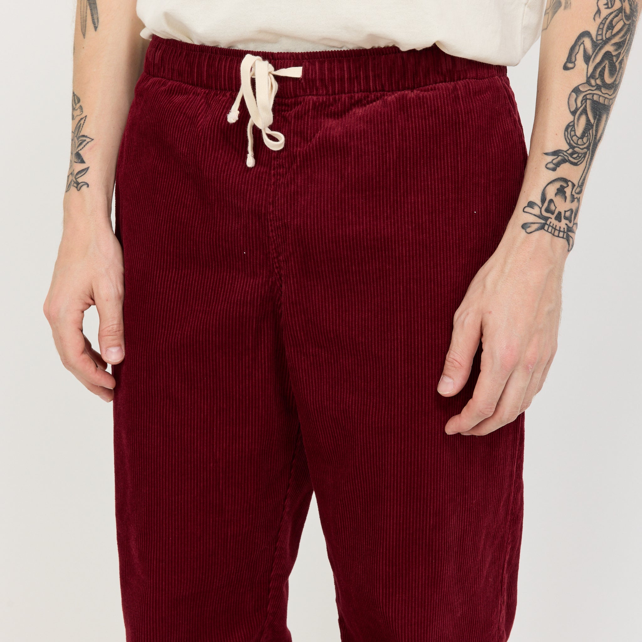 Active Lazy Pants Burgundy