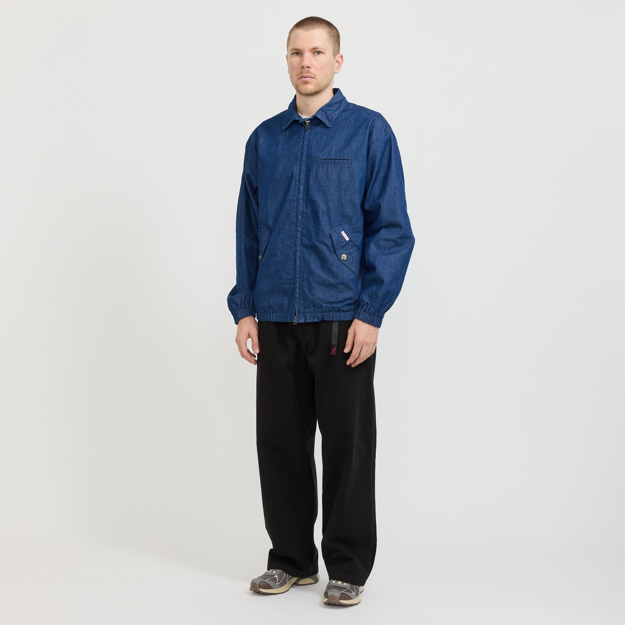 Wander Jacket Washed Indigo
