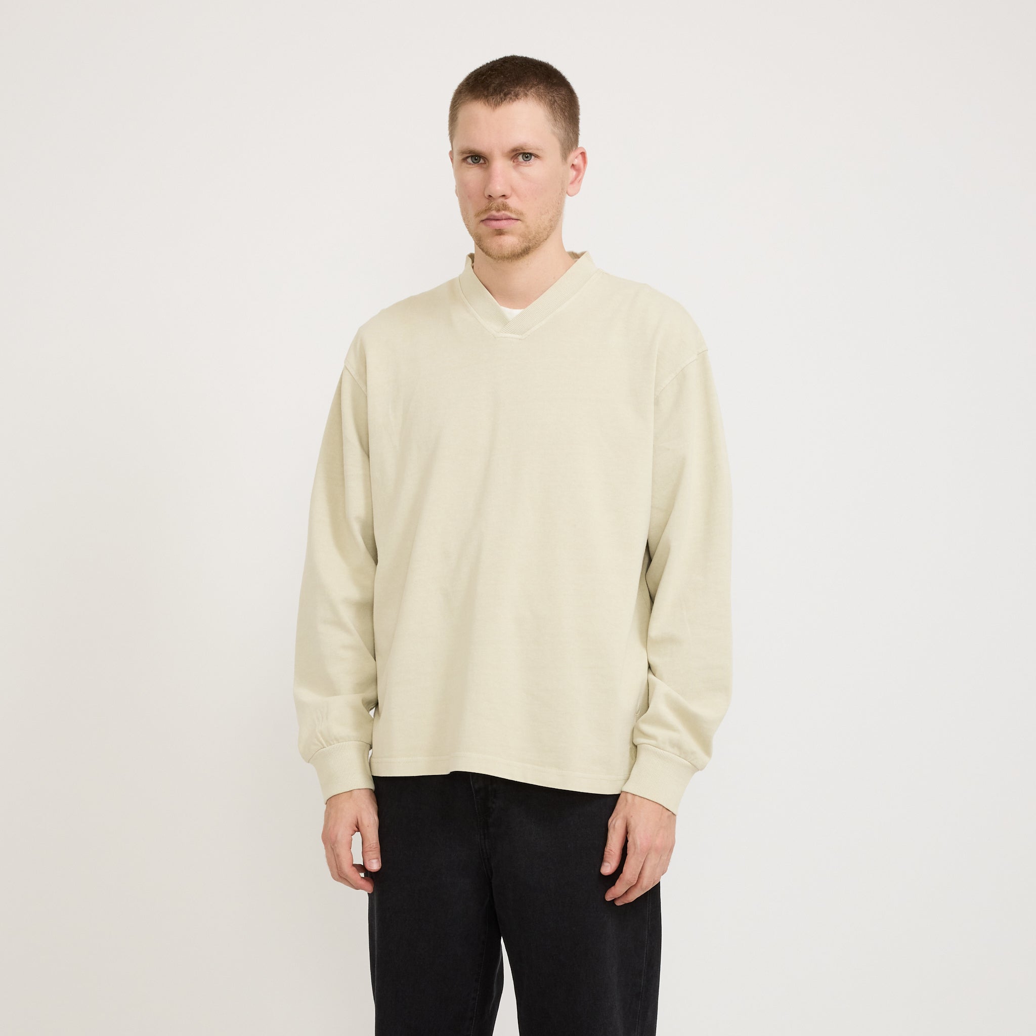 Football LS Tee Bone