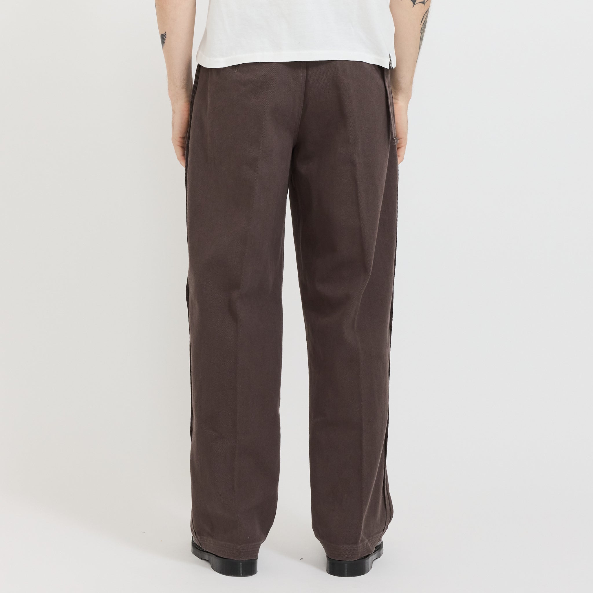 Pleated Work Pant Dark Grey