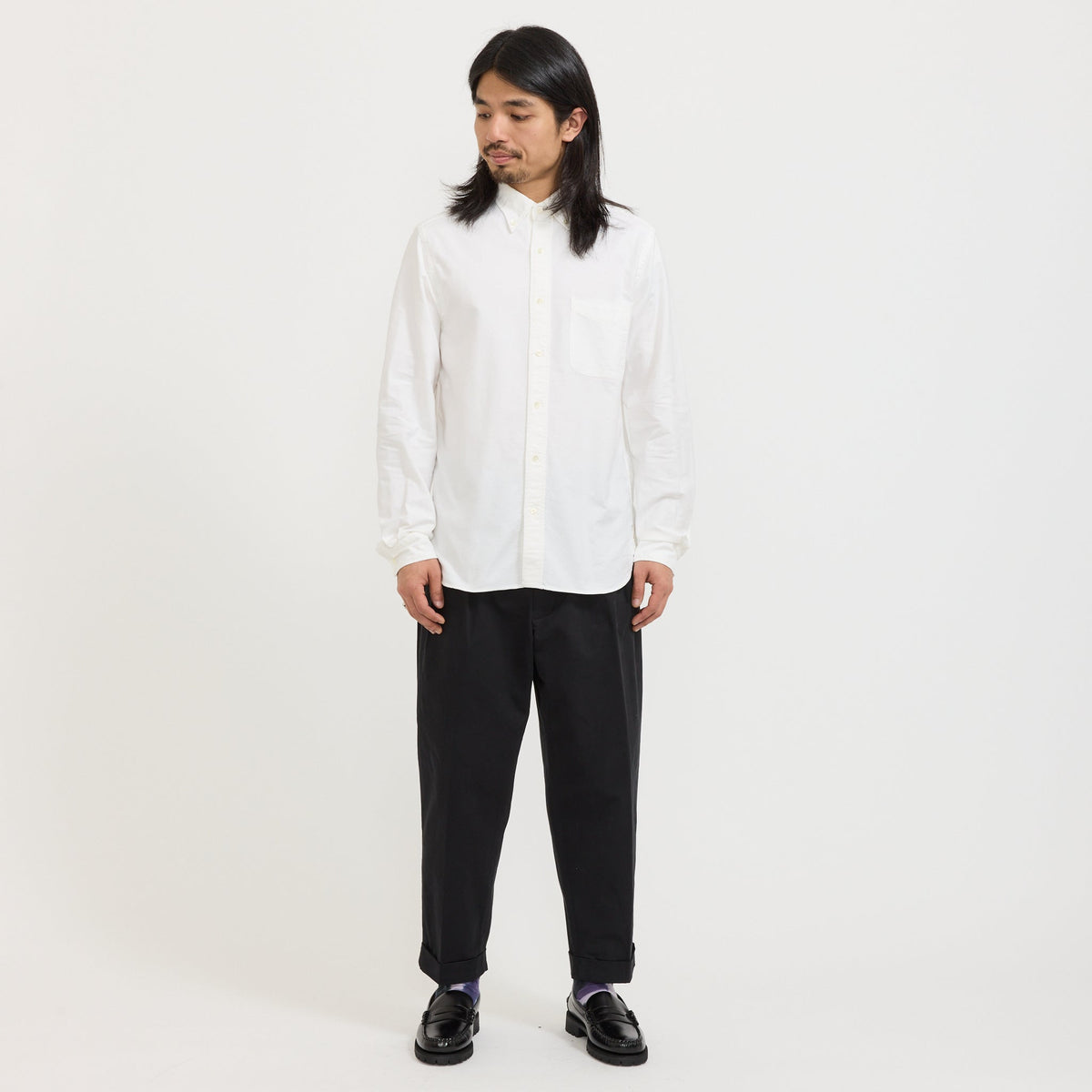 BD Oxford Shirt White