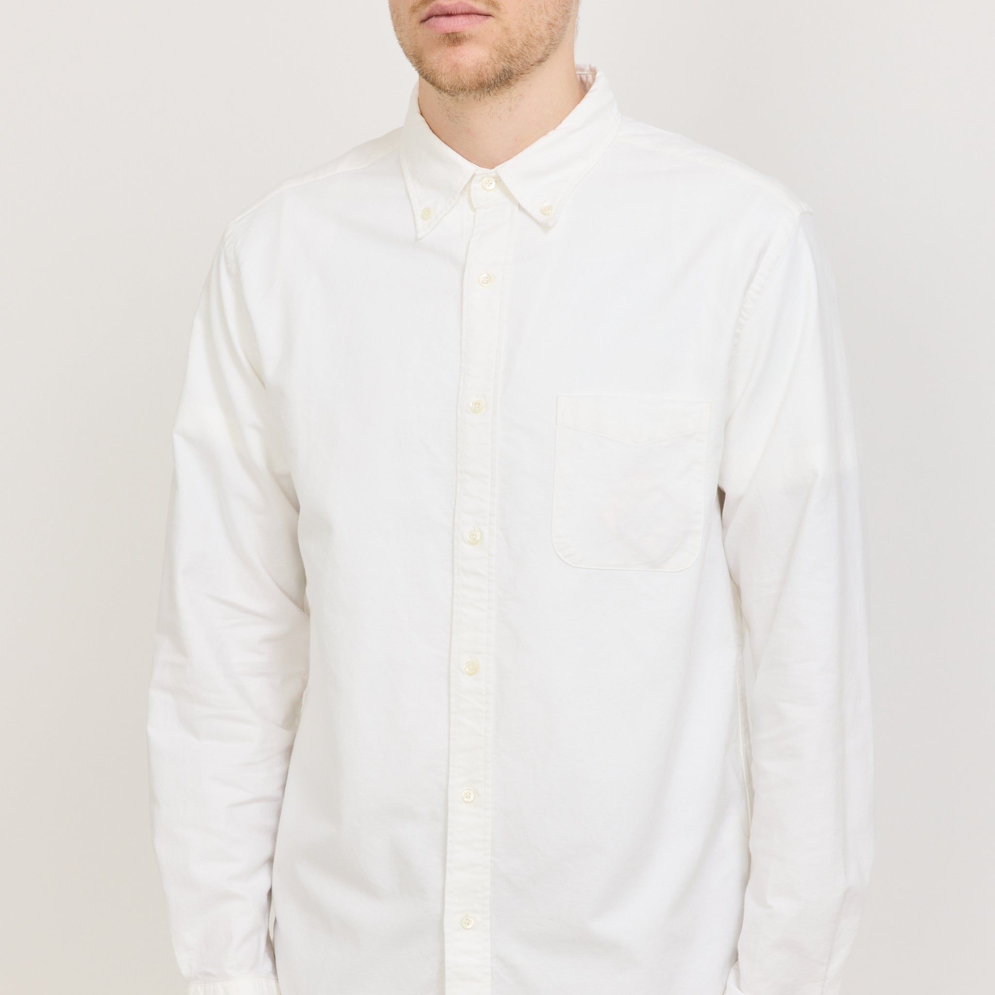 Beams Plus | B.D. Oxford White | Maplestore