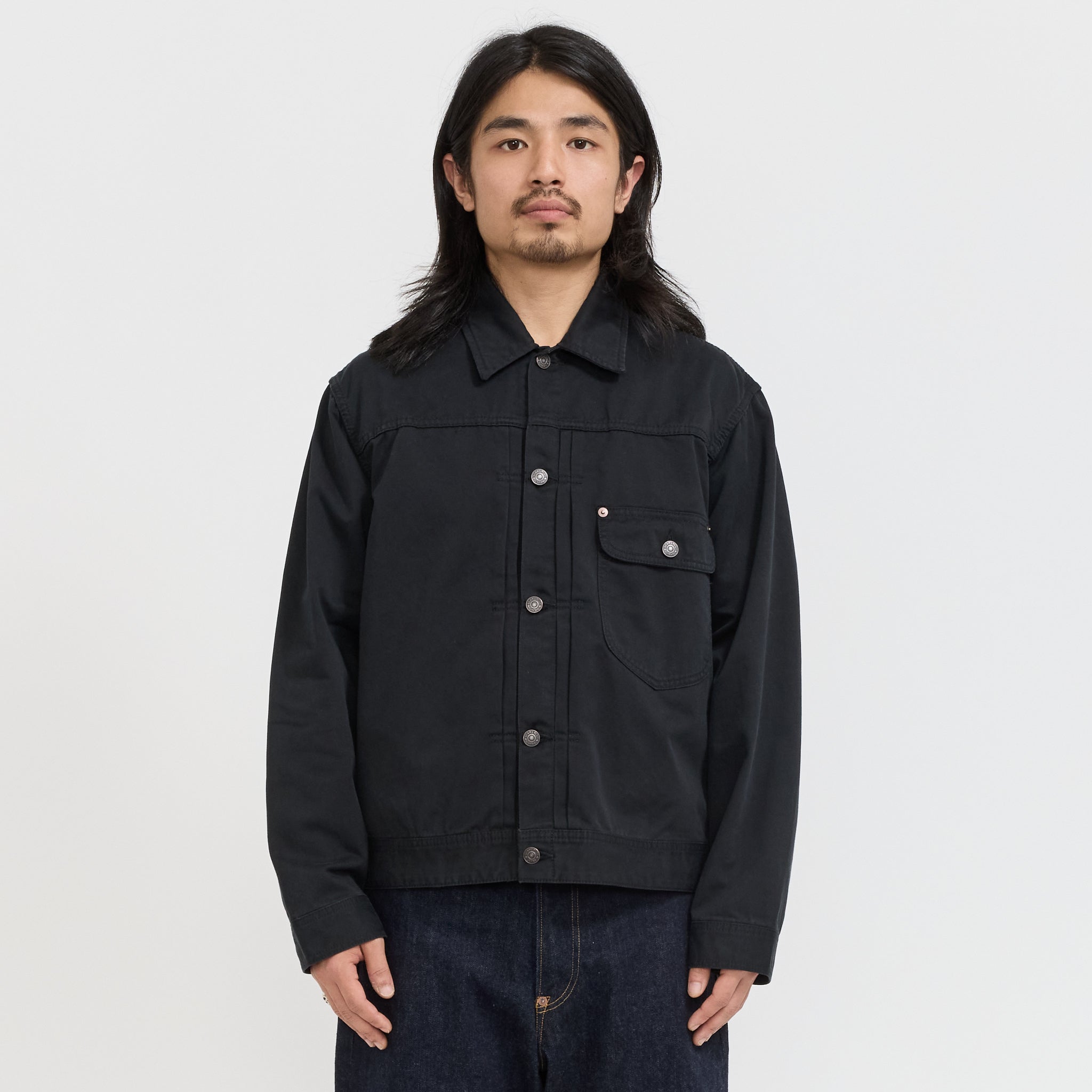 Beams Plus | Digger Jacket 62 Twill Black | Maplestore