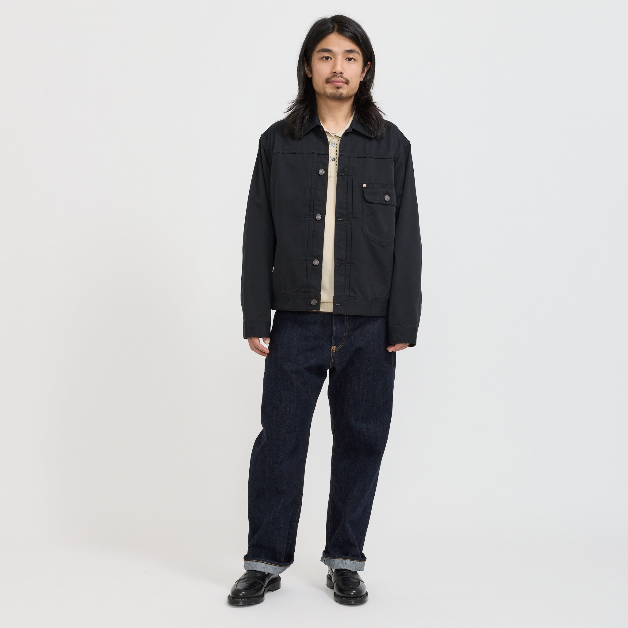 Beams Plus | Digger Jacket 62 Twill Black | Maplestore