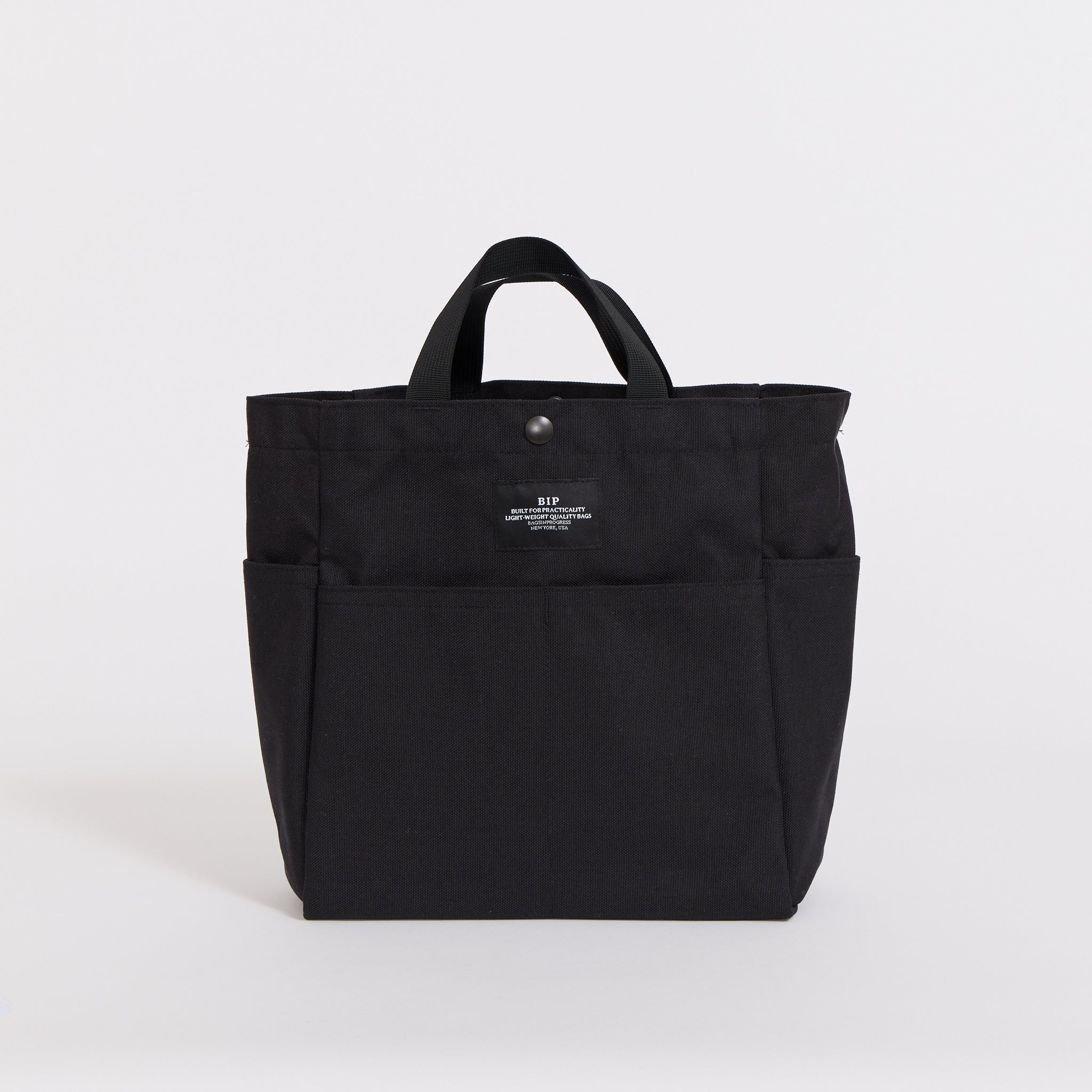 Bags In Progress | Multi-Pocket Bag Medium Black | Maplestore