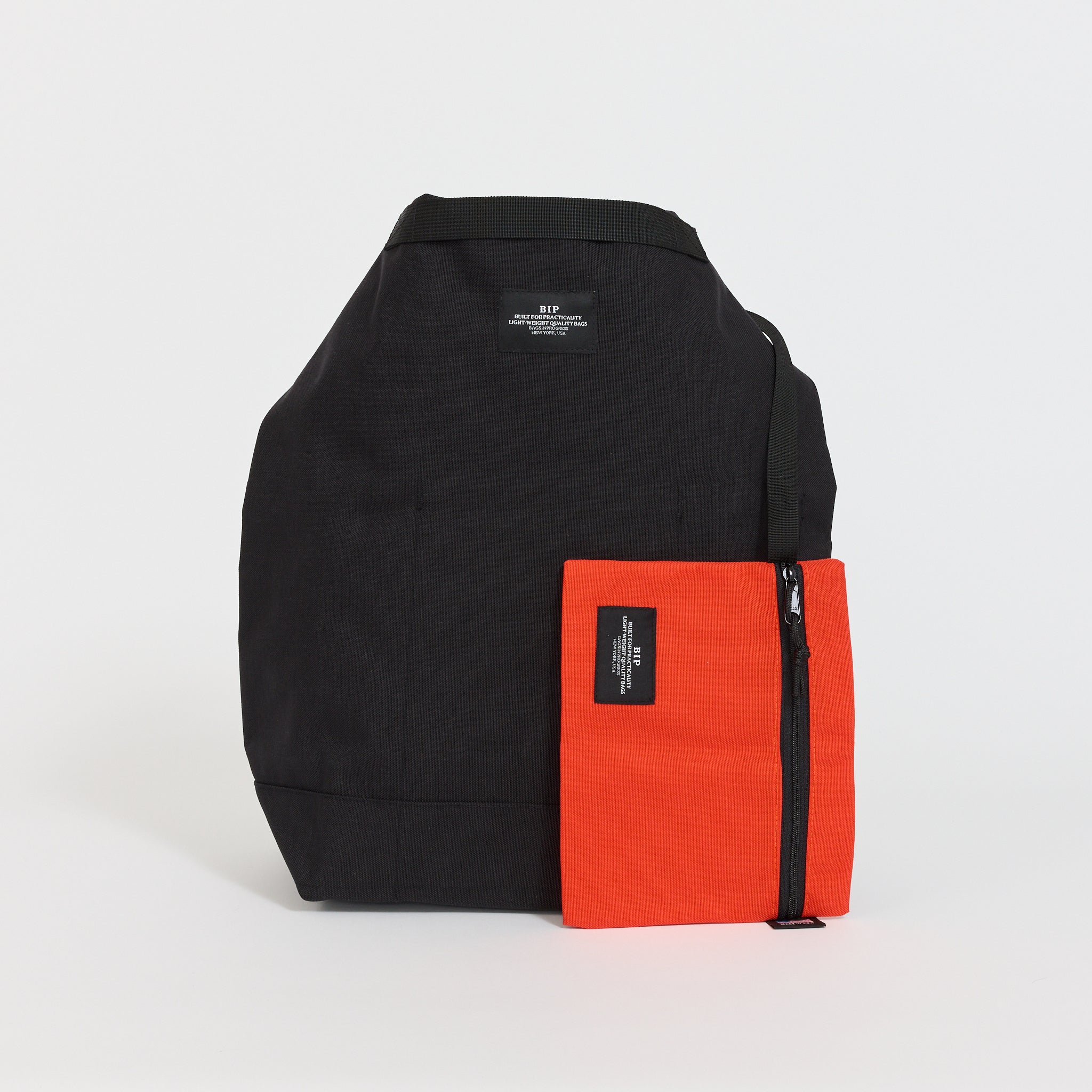Bags In Progress | Zipper Backpack Black | Maplestore