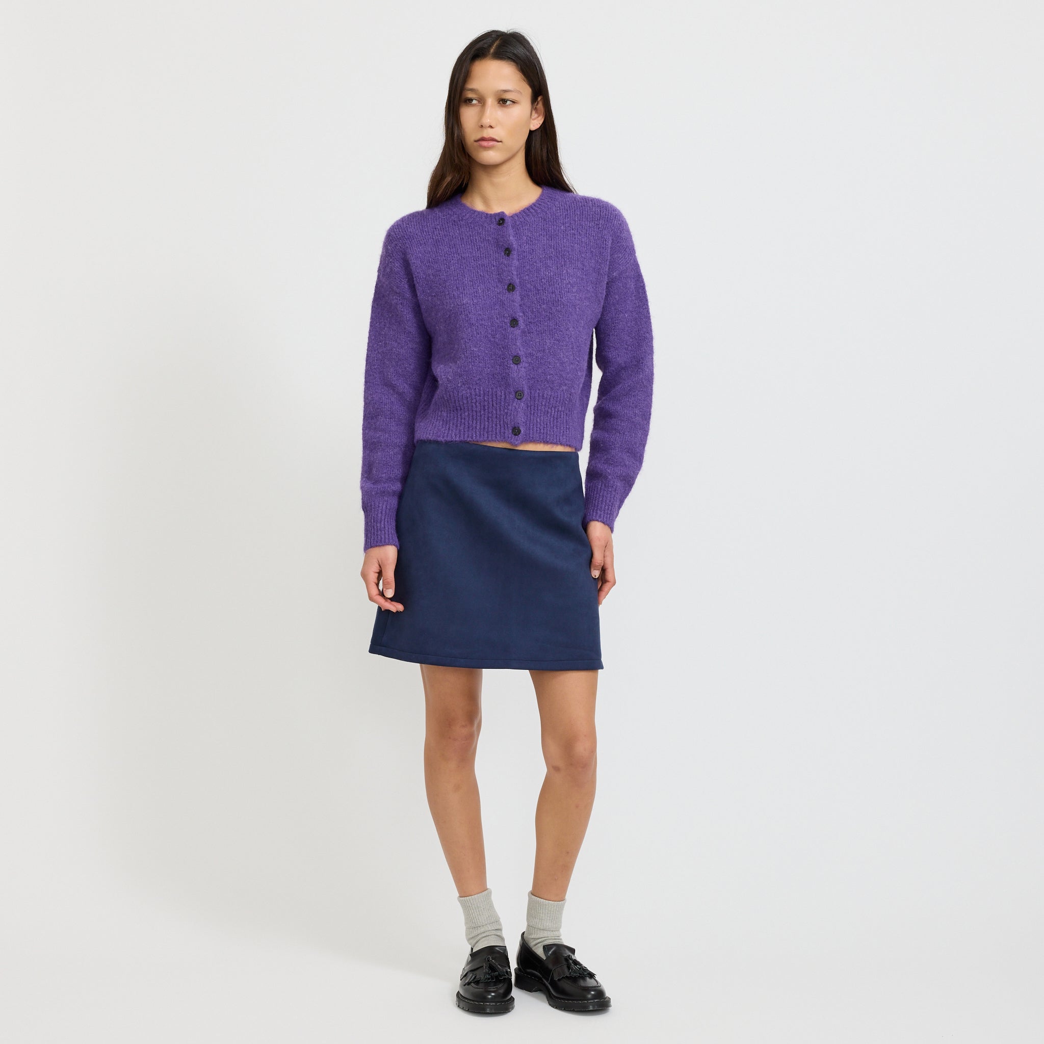 Blanca | Marlo Cardigan Purple | Maplestore