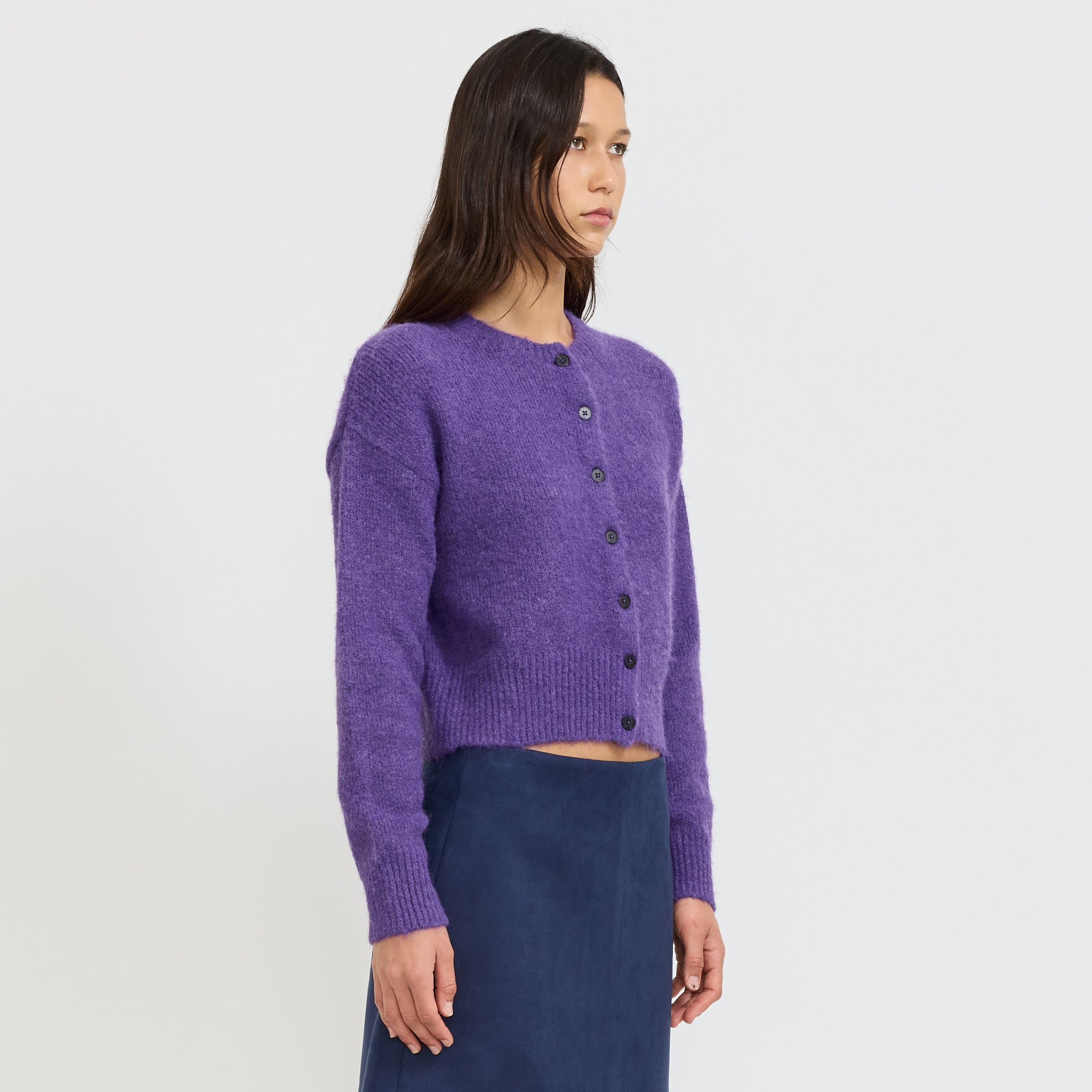 Blanca | Marlo Cardigan Purple | Maplestore