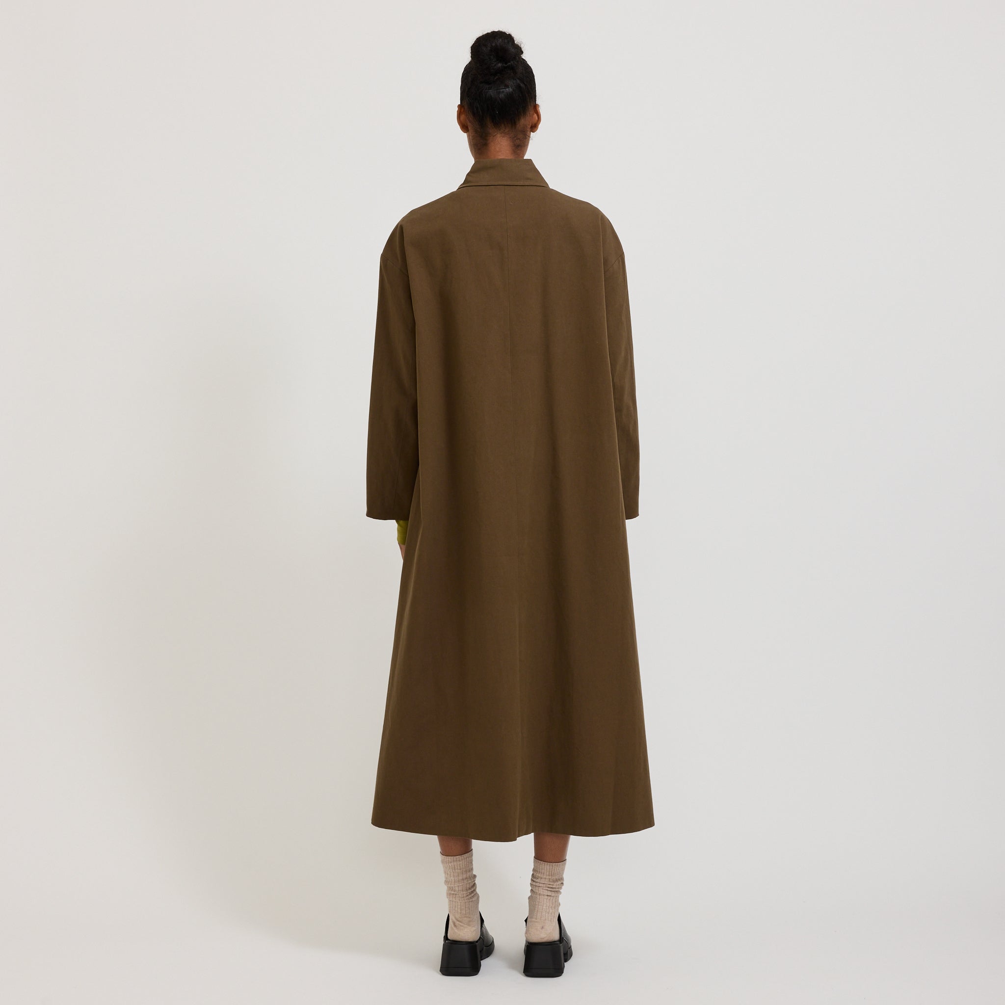 Blanca | Moira Trench Brown | Maplestore
