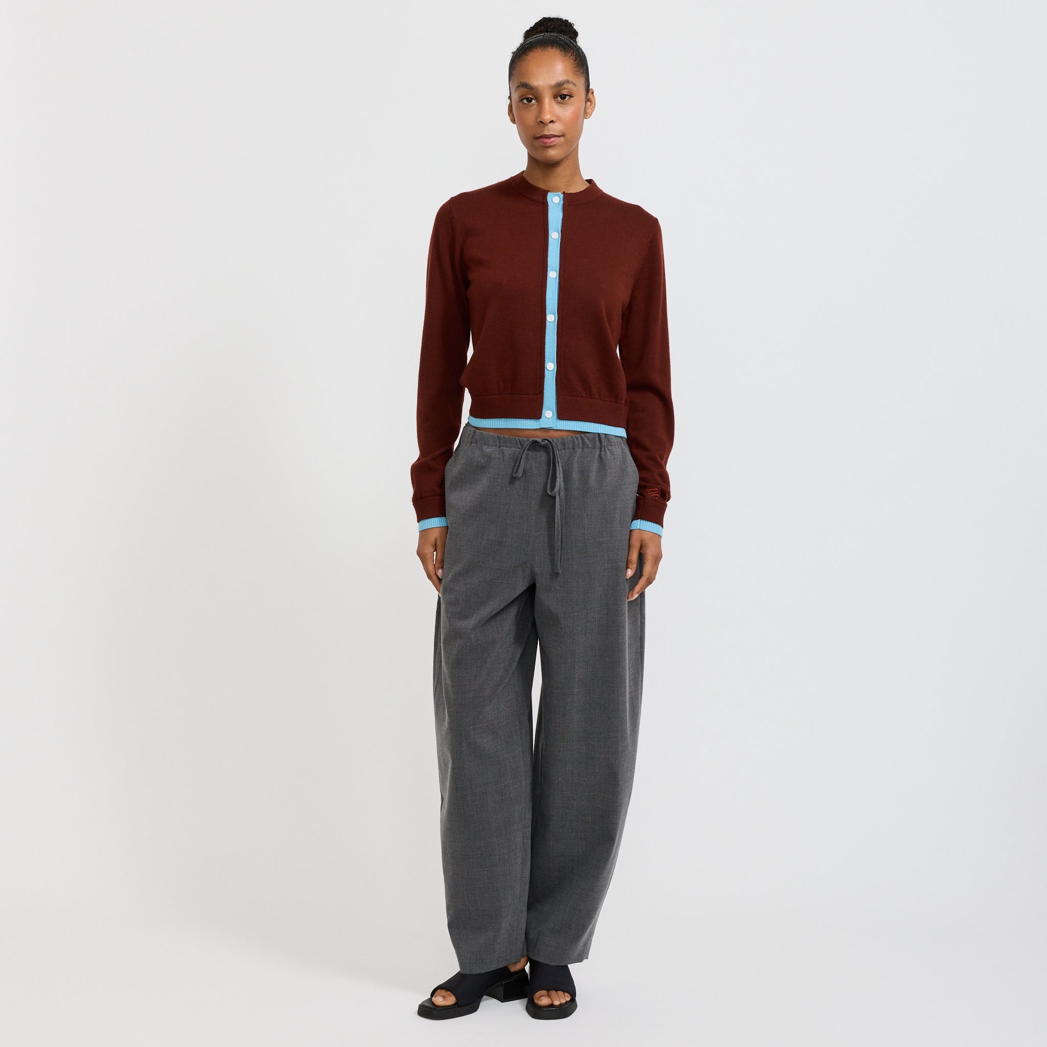 Roy Cardigan Brown