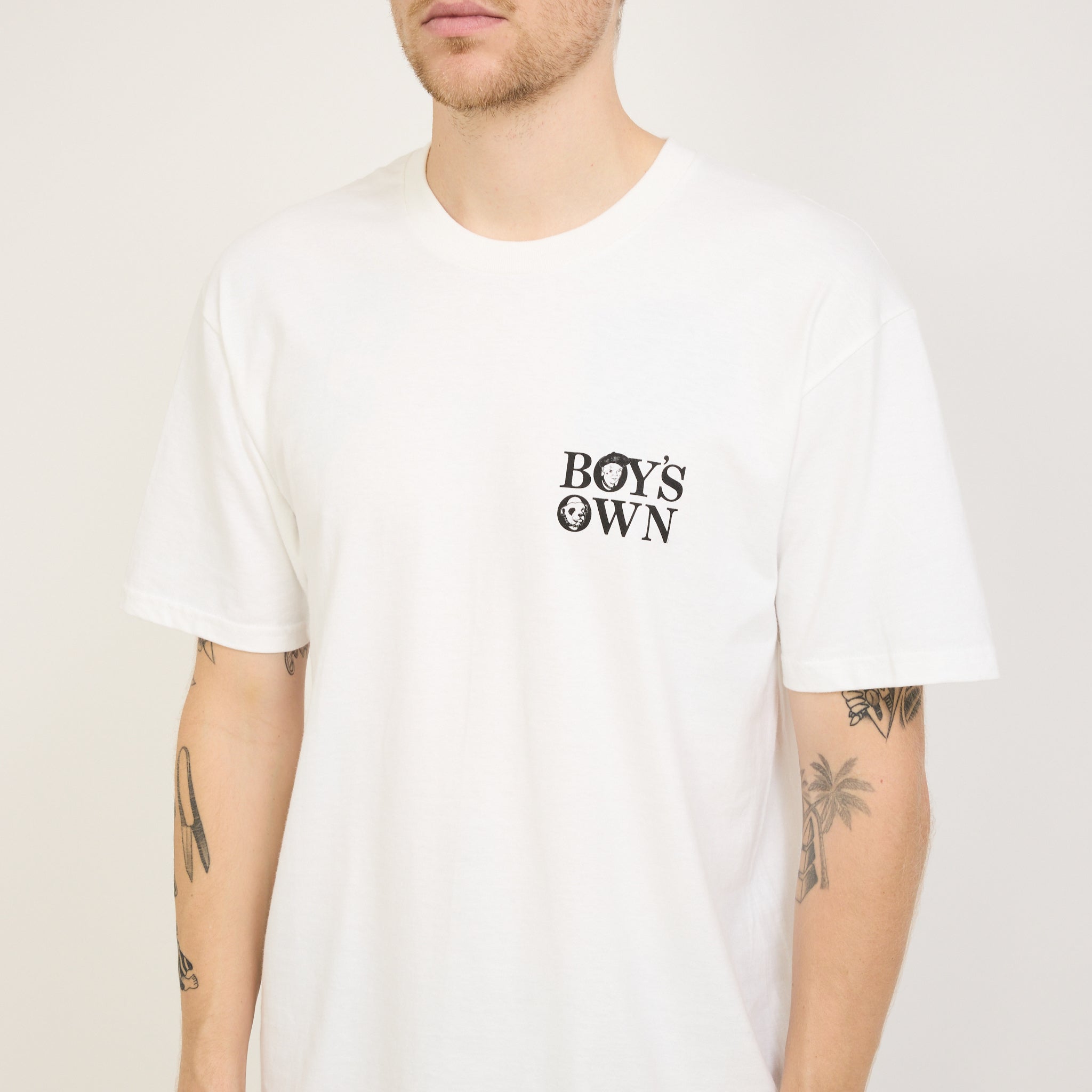 Boy's Own | Bermondsey Goes Balearic Tee White | Maplestore