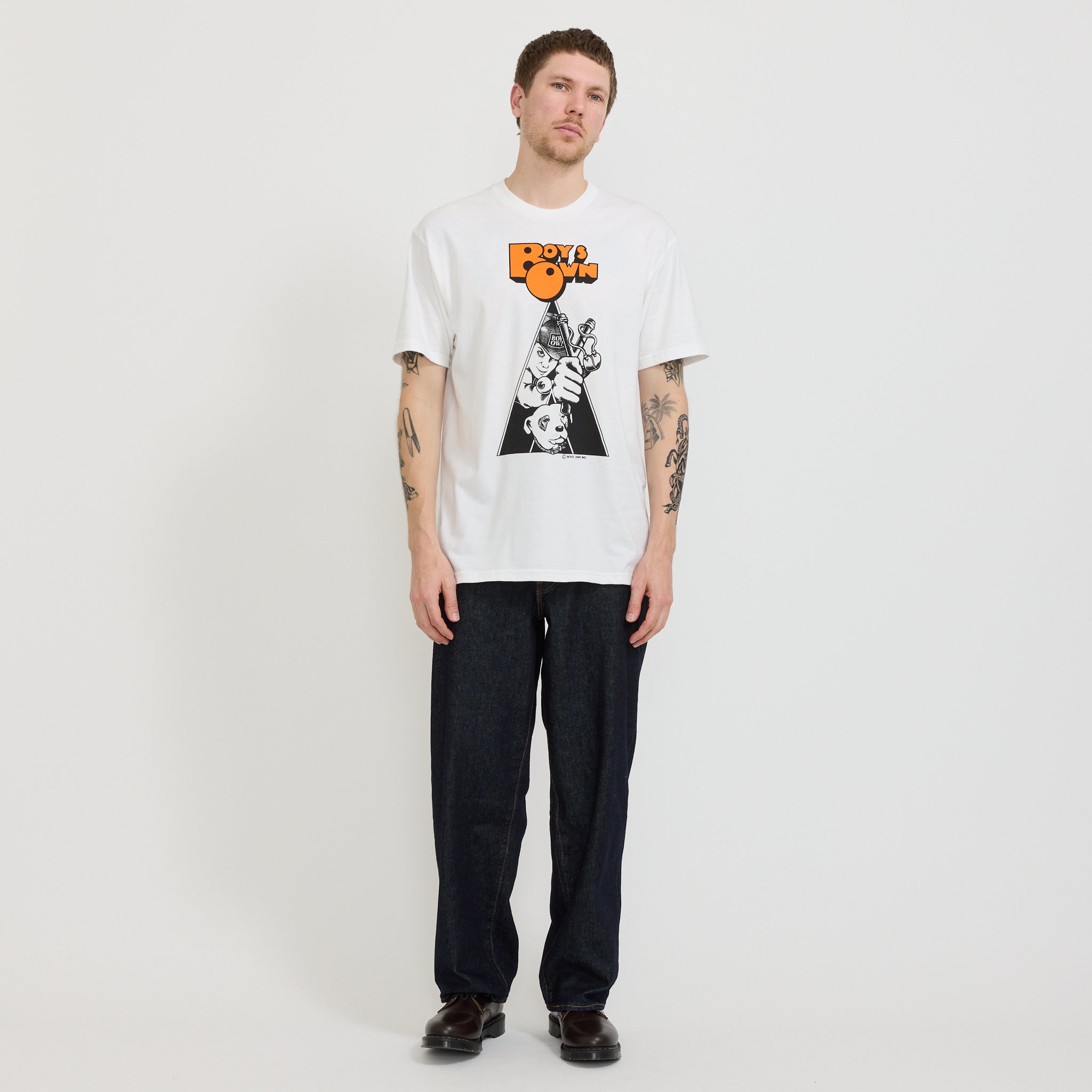 Clockwork Orange T-Shirt White/Orange