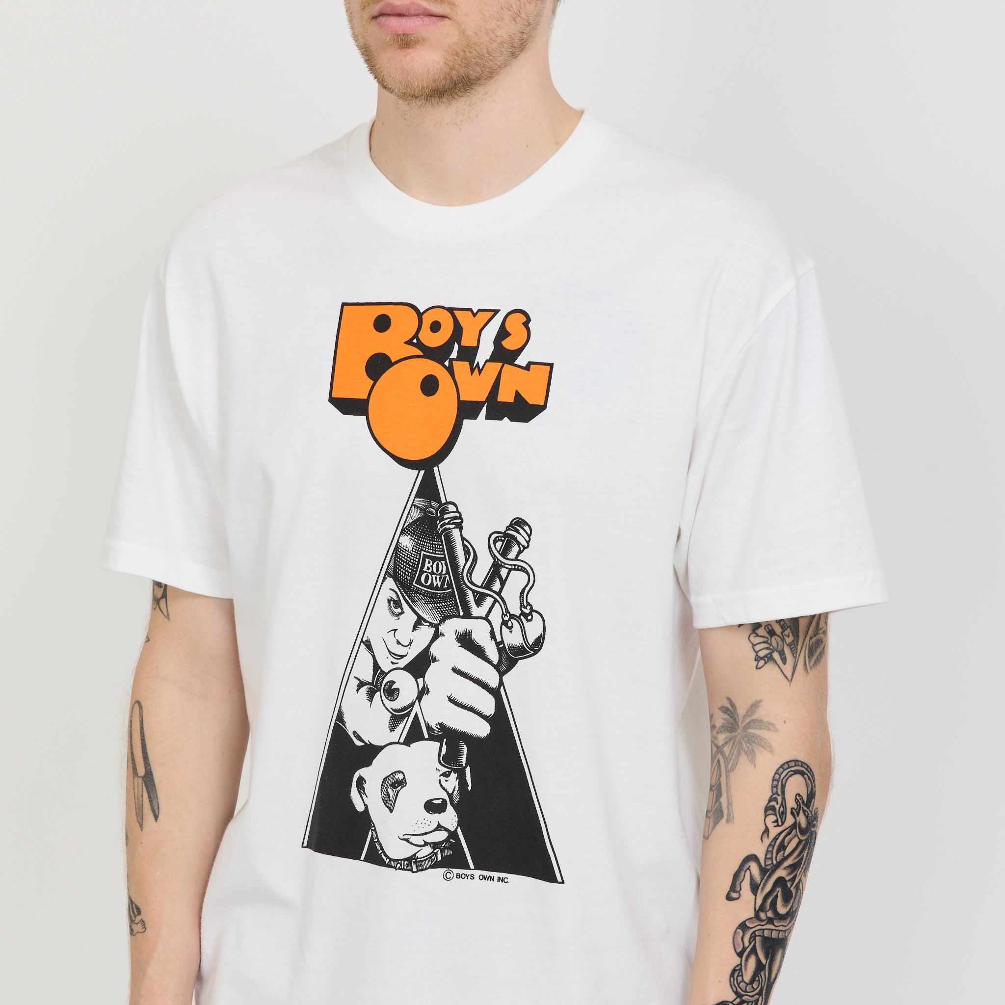 Clockwork Orange T-Shirt White/Orange