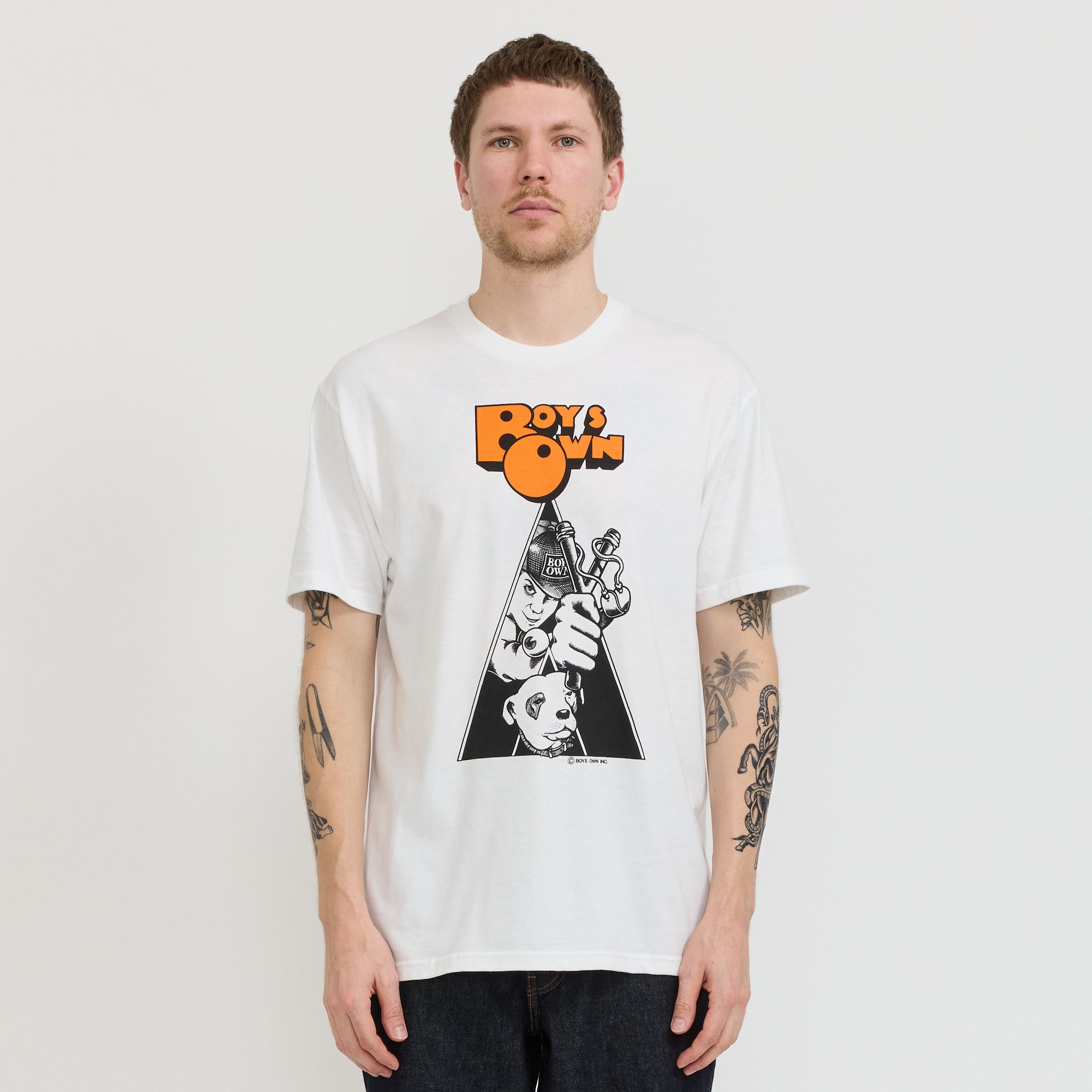 Clockwork Orange T-Shirt White/Orange