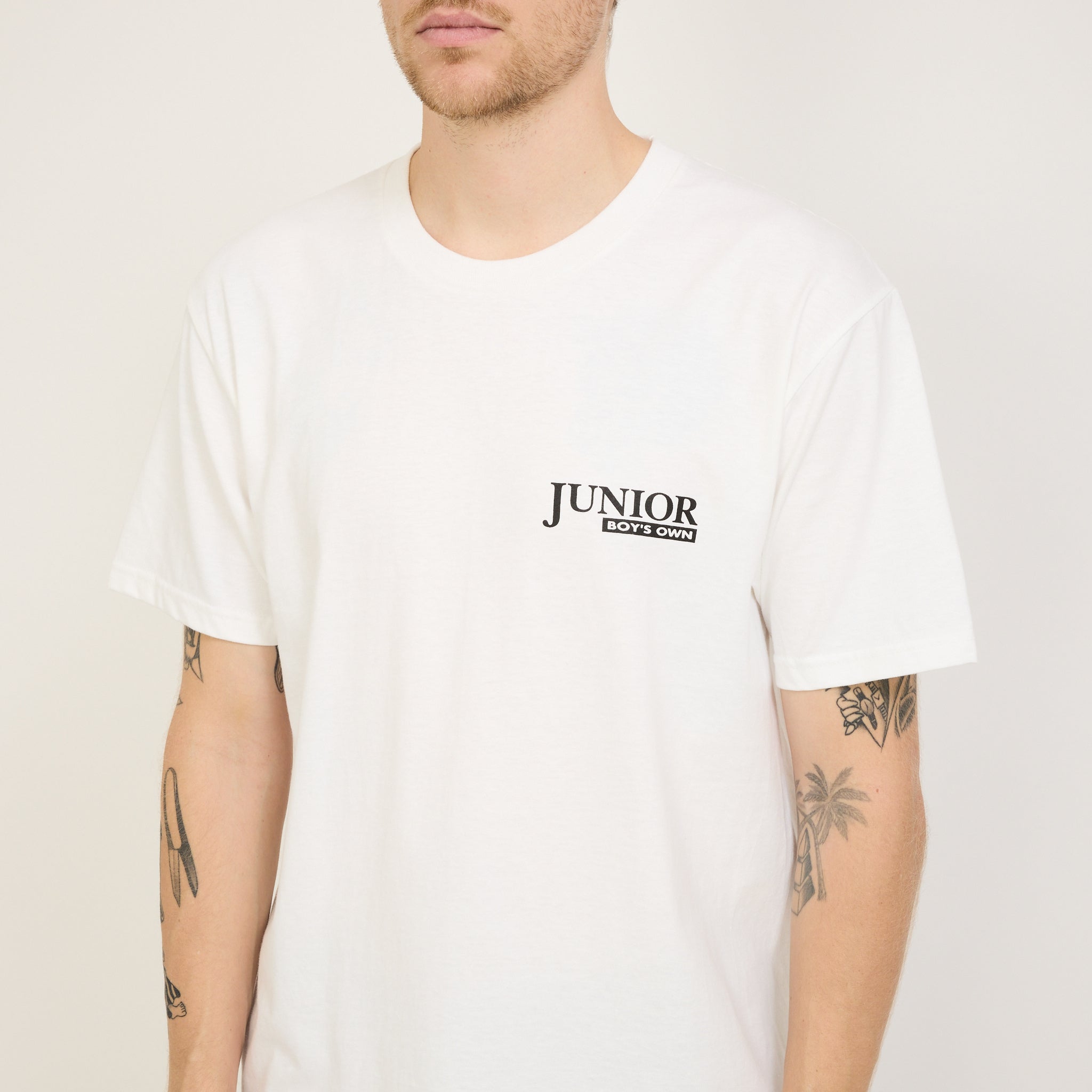 Boy's Own | Junior Boys Own Classic Logo Tee White | Maplestore