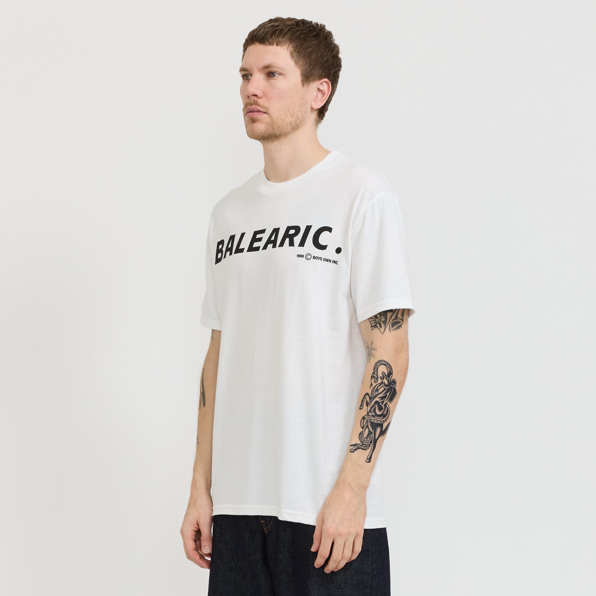 Boy's Own | Balearic T-Shirt White | Maplestore