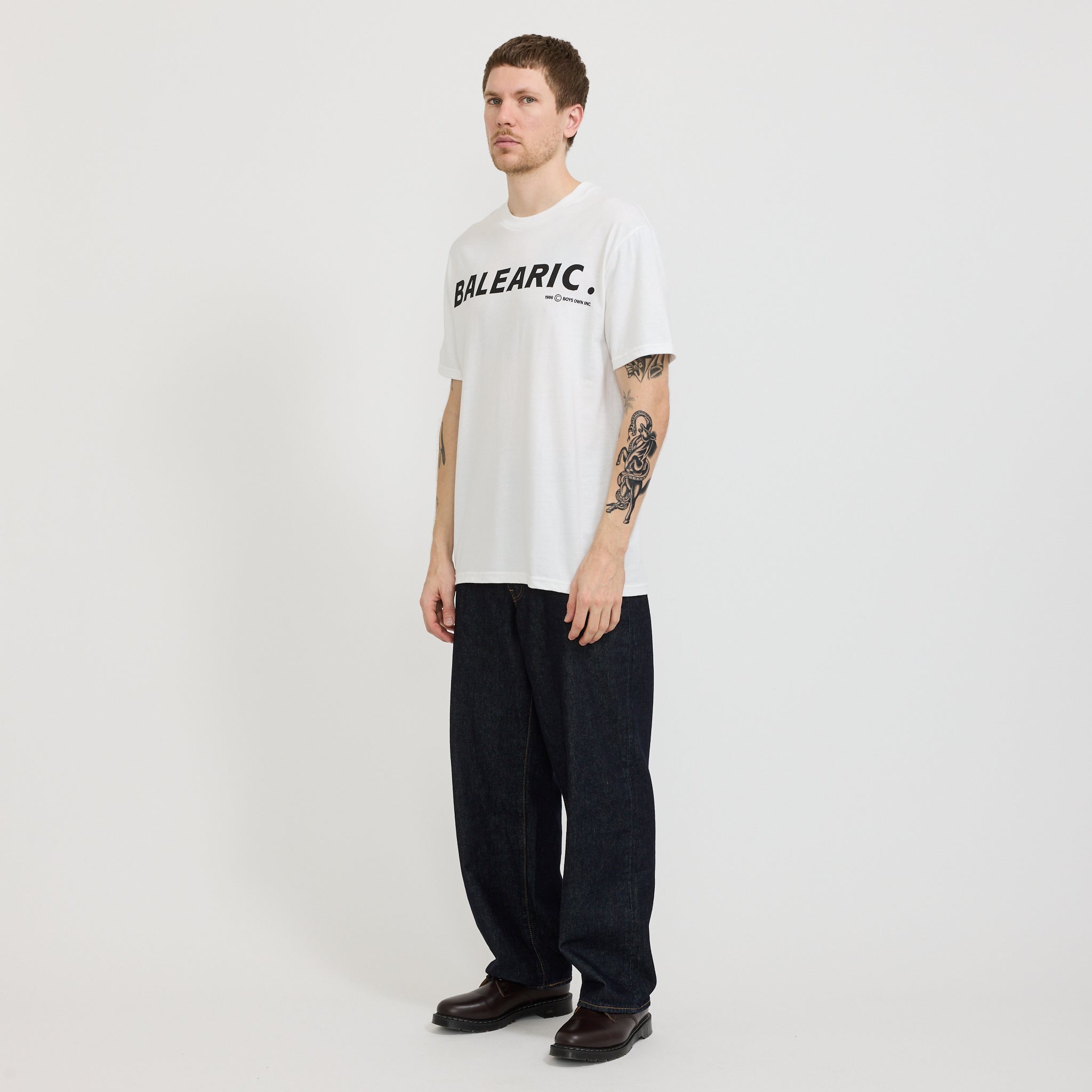 Boy's Own | Balearic T-Shirt White | Maplestore