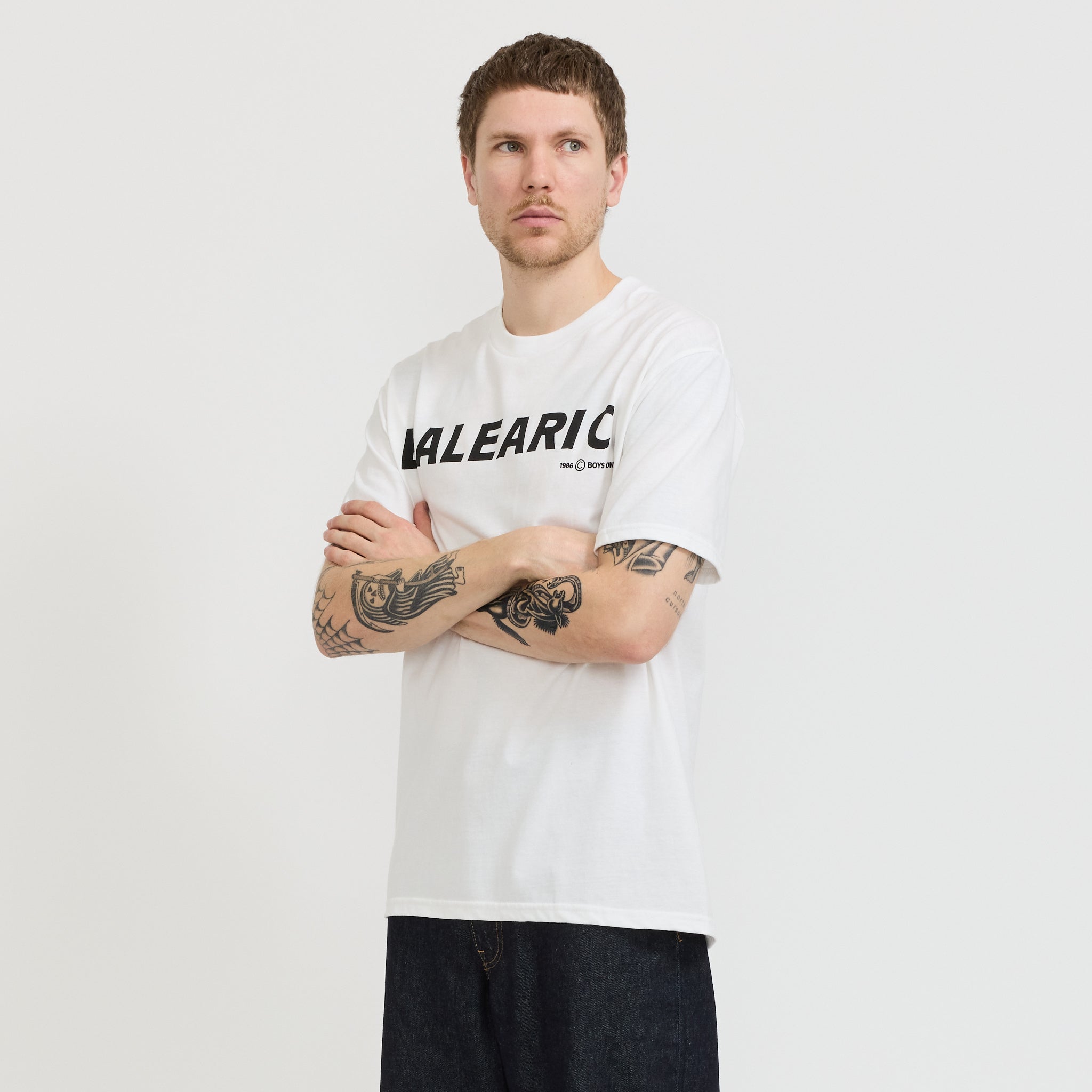 Boy's Own | Balearic T-Shirt White | Maplestore