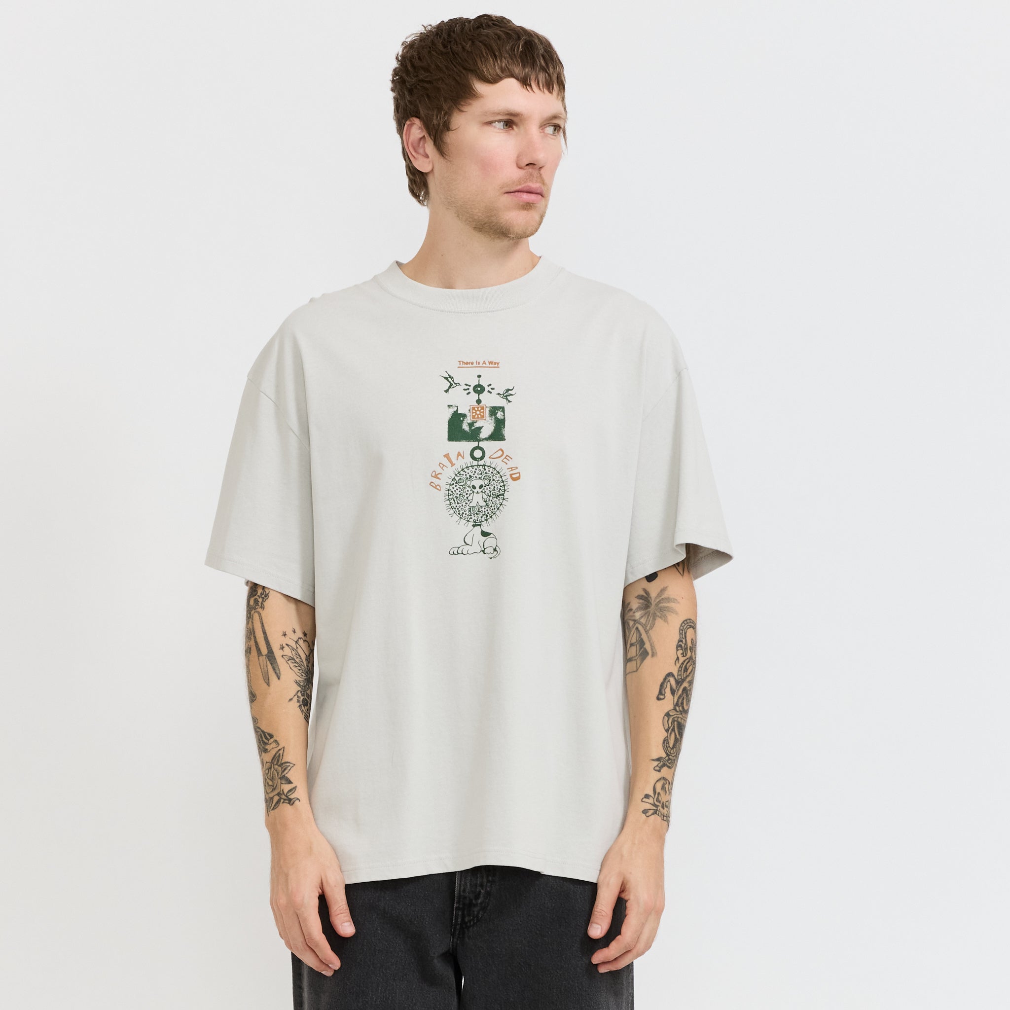 There Is A Way T-Shirt Grey