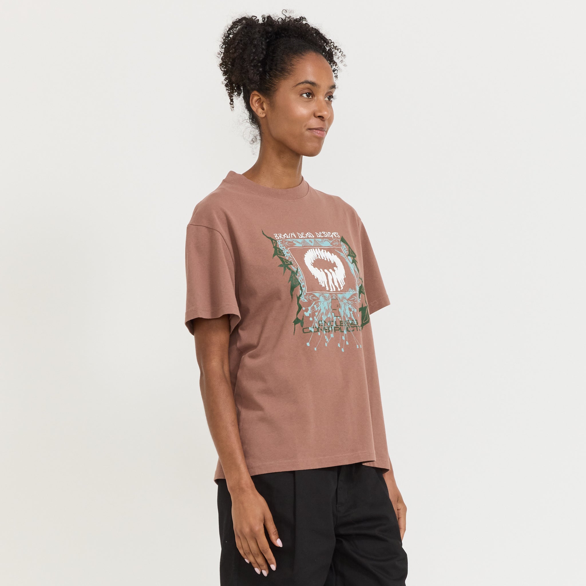 Endless Construction T-Shirt Nutmeg Women's