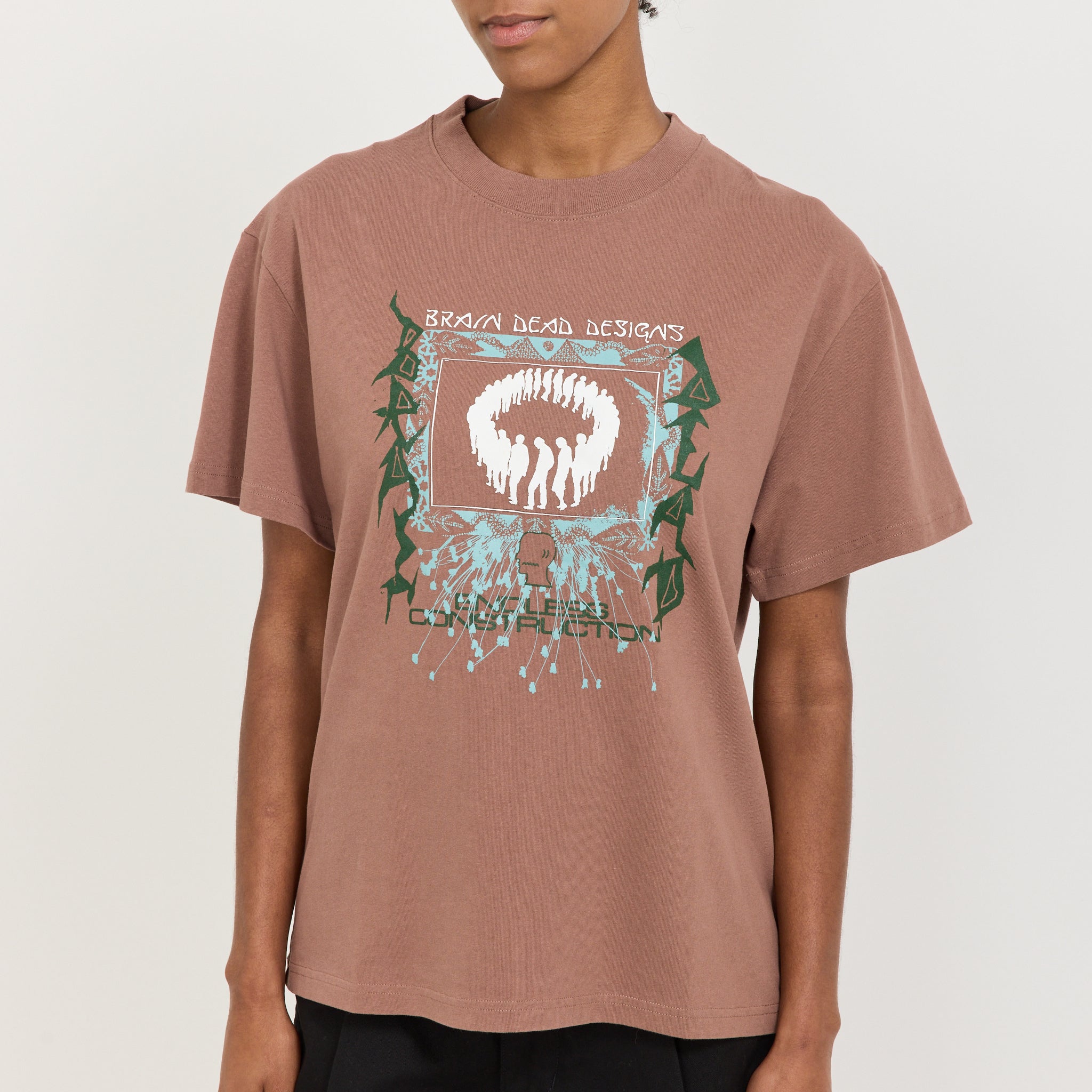 Endless Construction T-Shirt Nutmeg Women's
