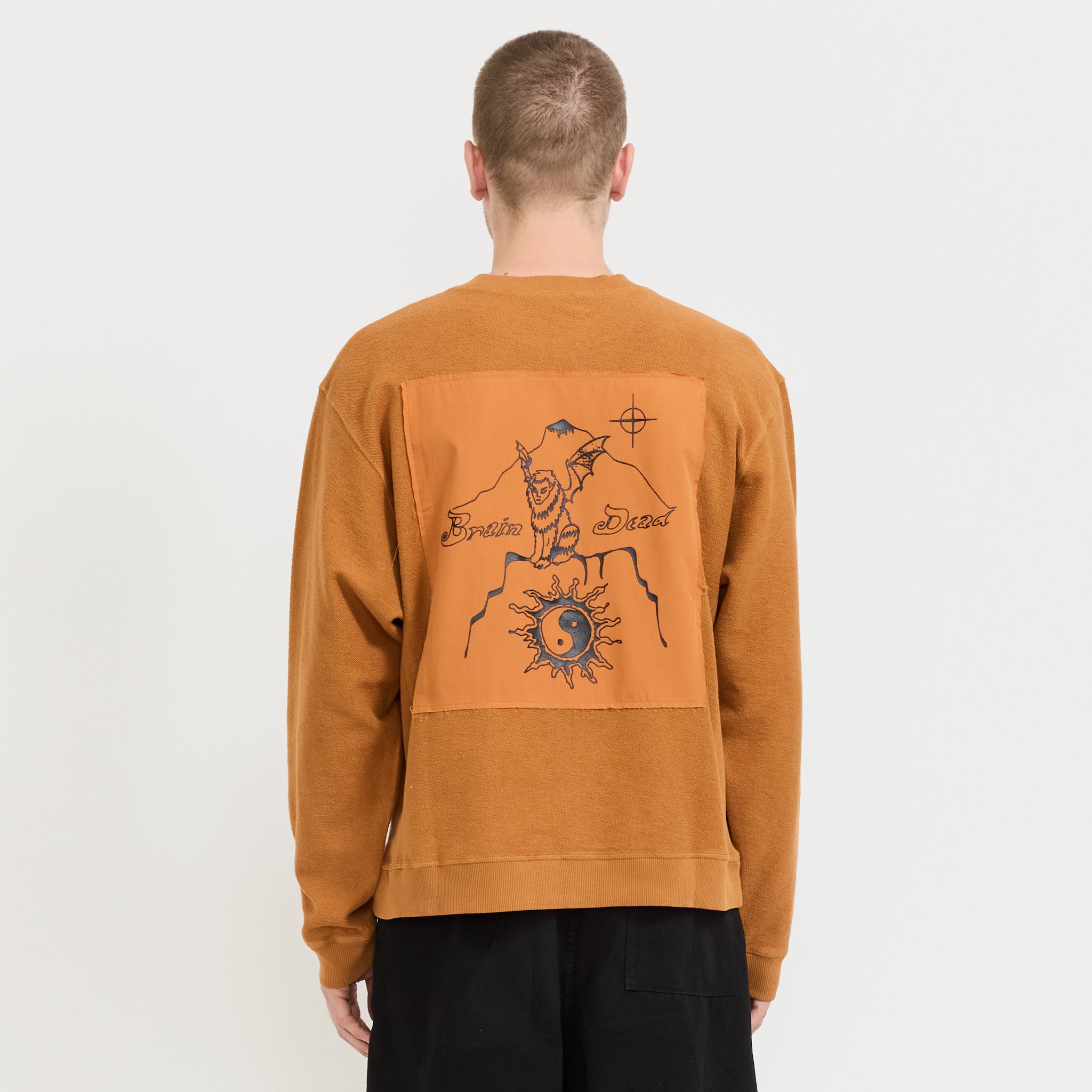 Gargoyle Crewneck Light Brown
