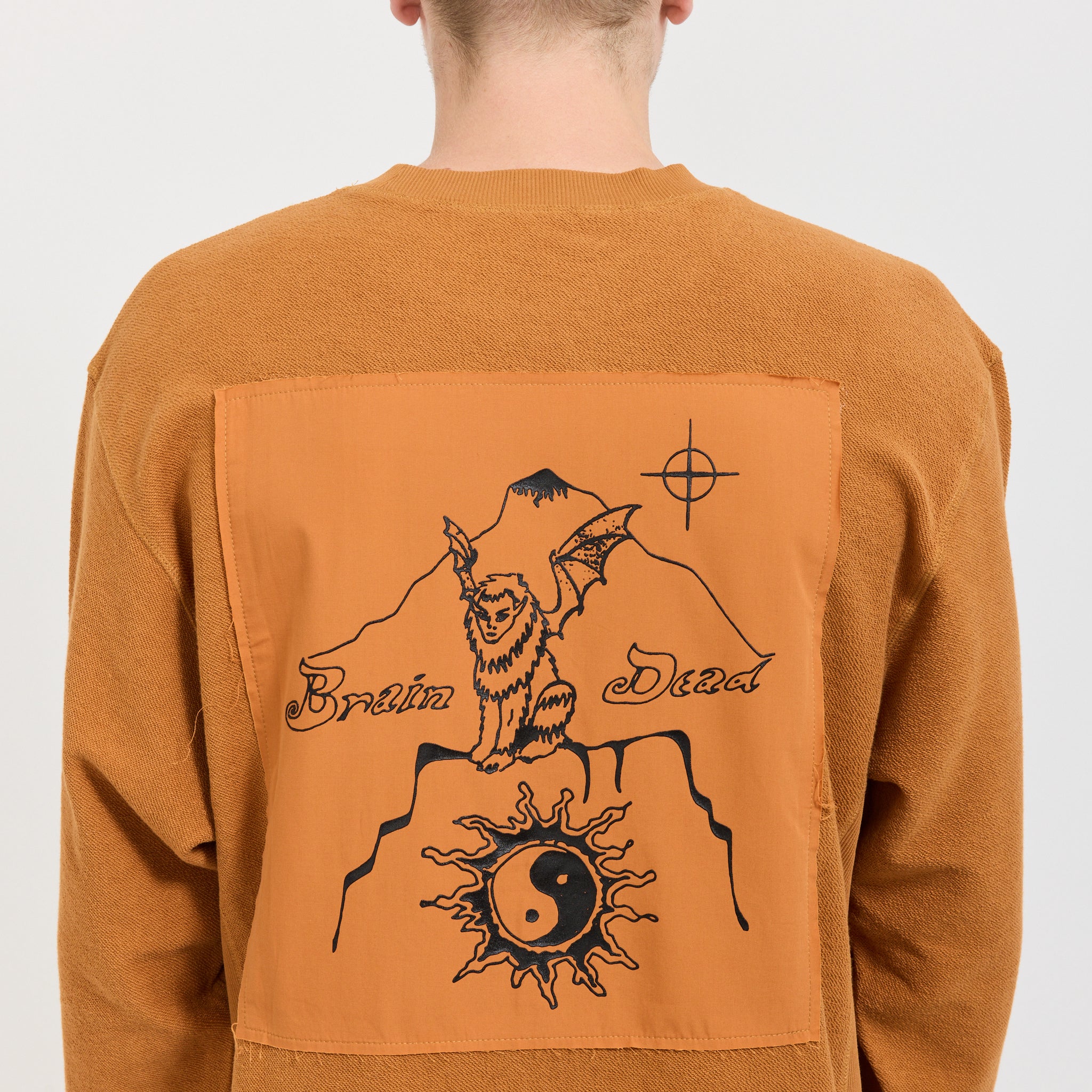 Gargoyle Crewneck Light Brown