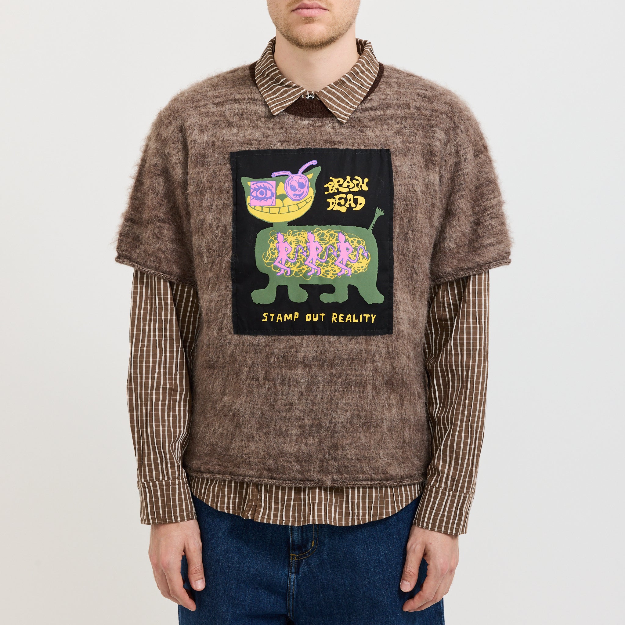 Minzie Short Sleeve Sweater Olive